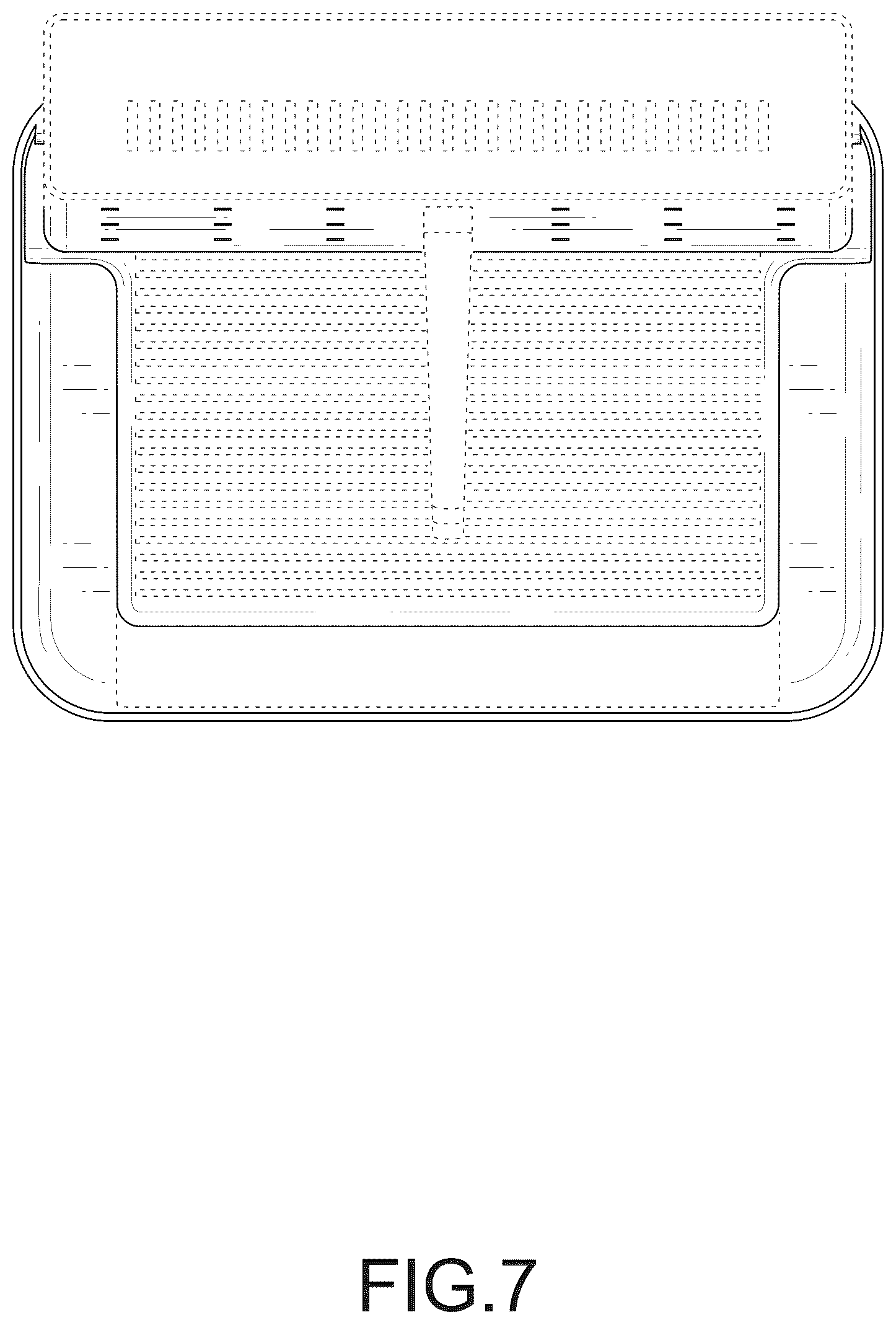 Patent USD1076506 Figure 7 – Shelf