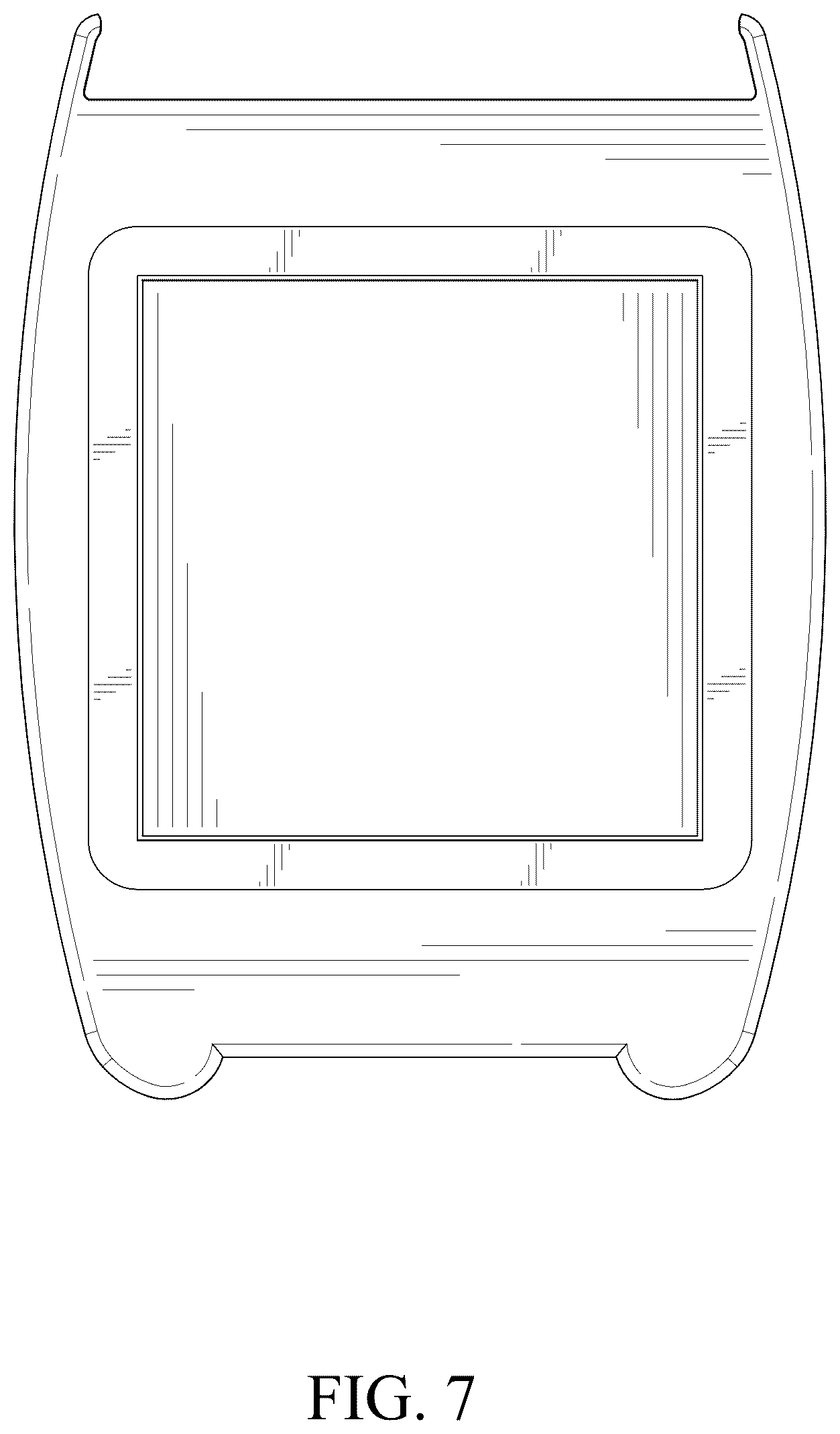 Patent USD1076507 Figure 7 – Punching-free mounting part