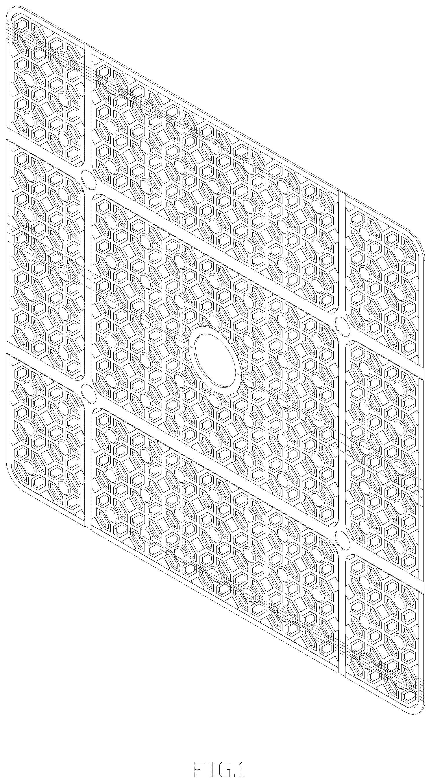 Patent USD1076508 — Non-slip mat — Figure 1