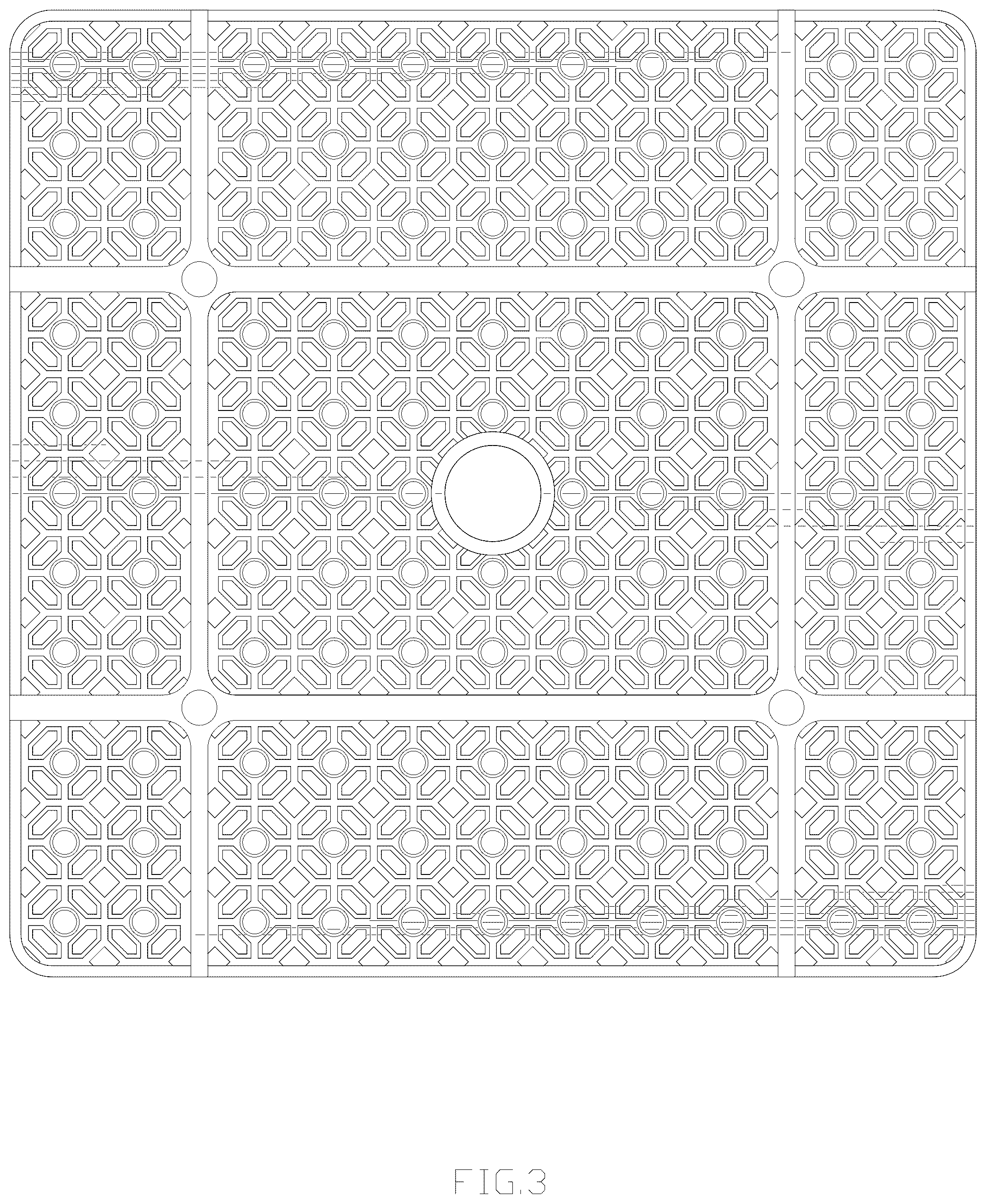 Patent USD1076508 Figure 3 – Non-slip mat