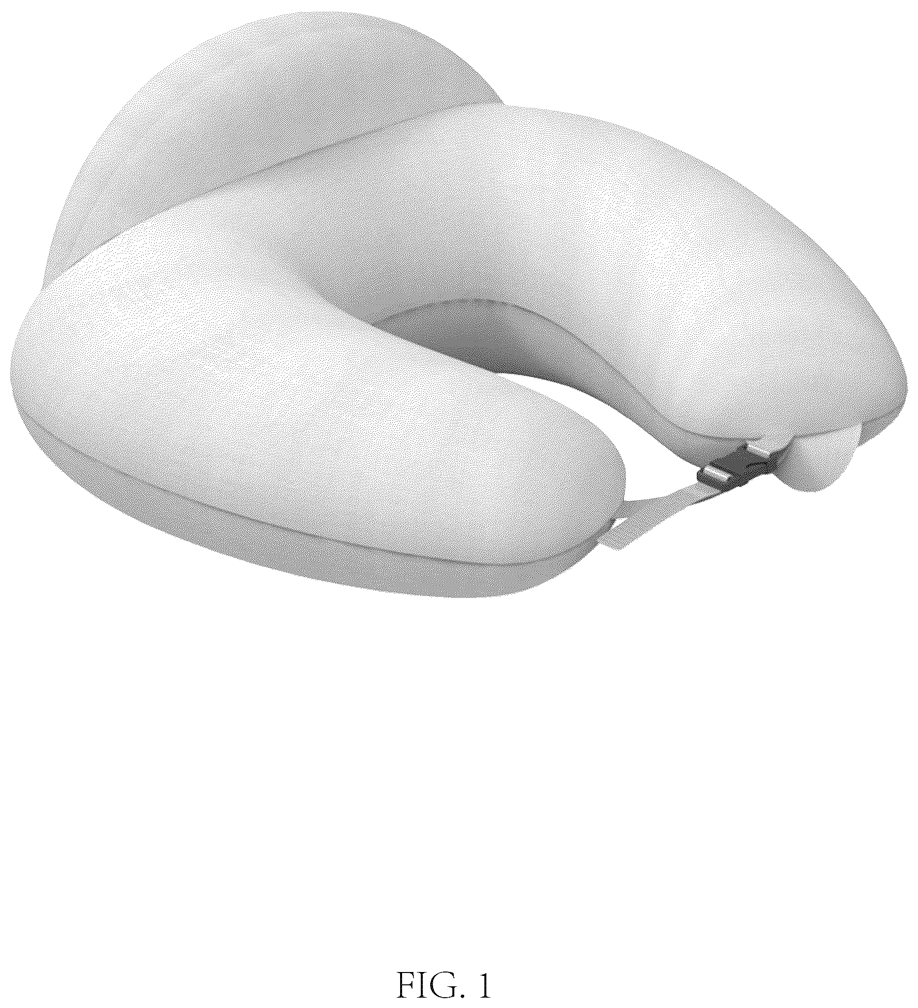 Patent USD1076509 Figure 1 – Nursing pillow