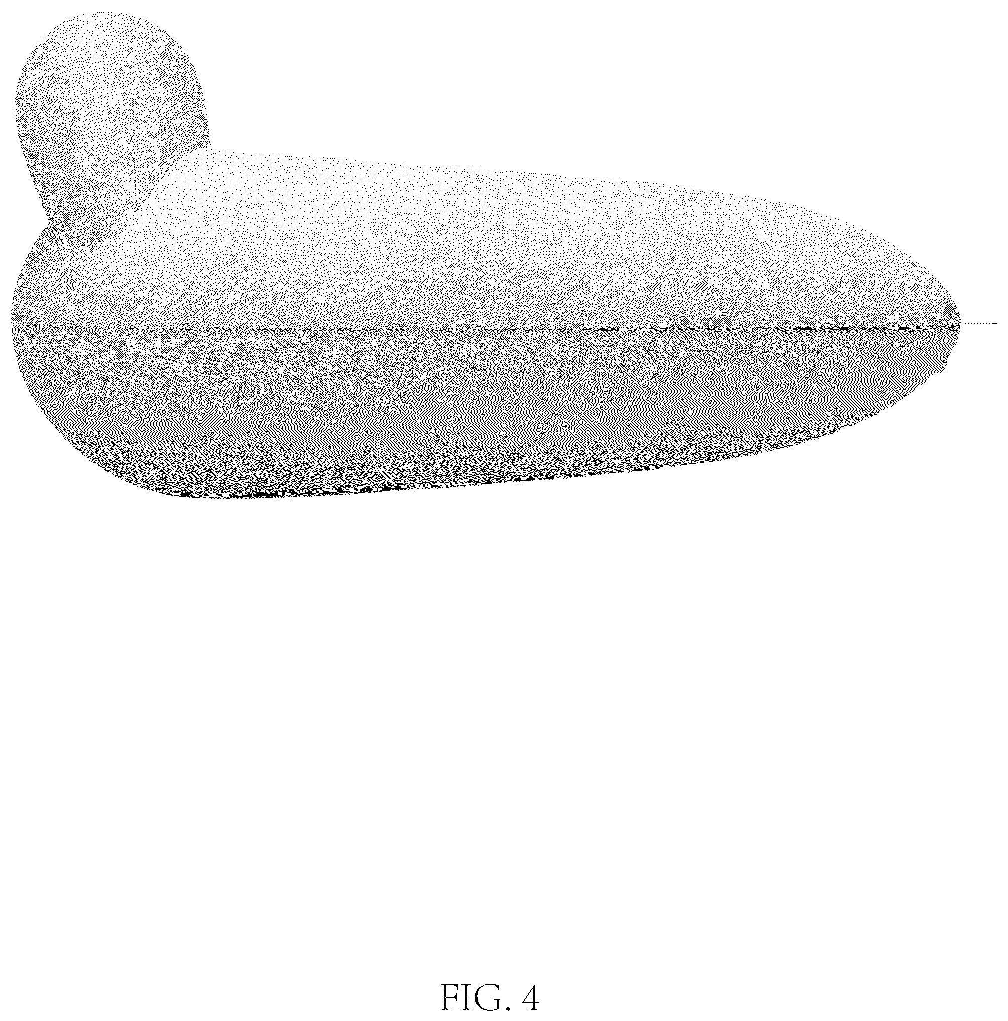 Patent USD1076509 Figure 4 – Nursing pillow