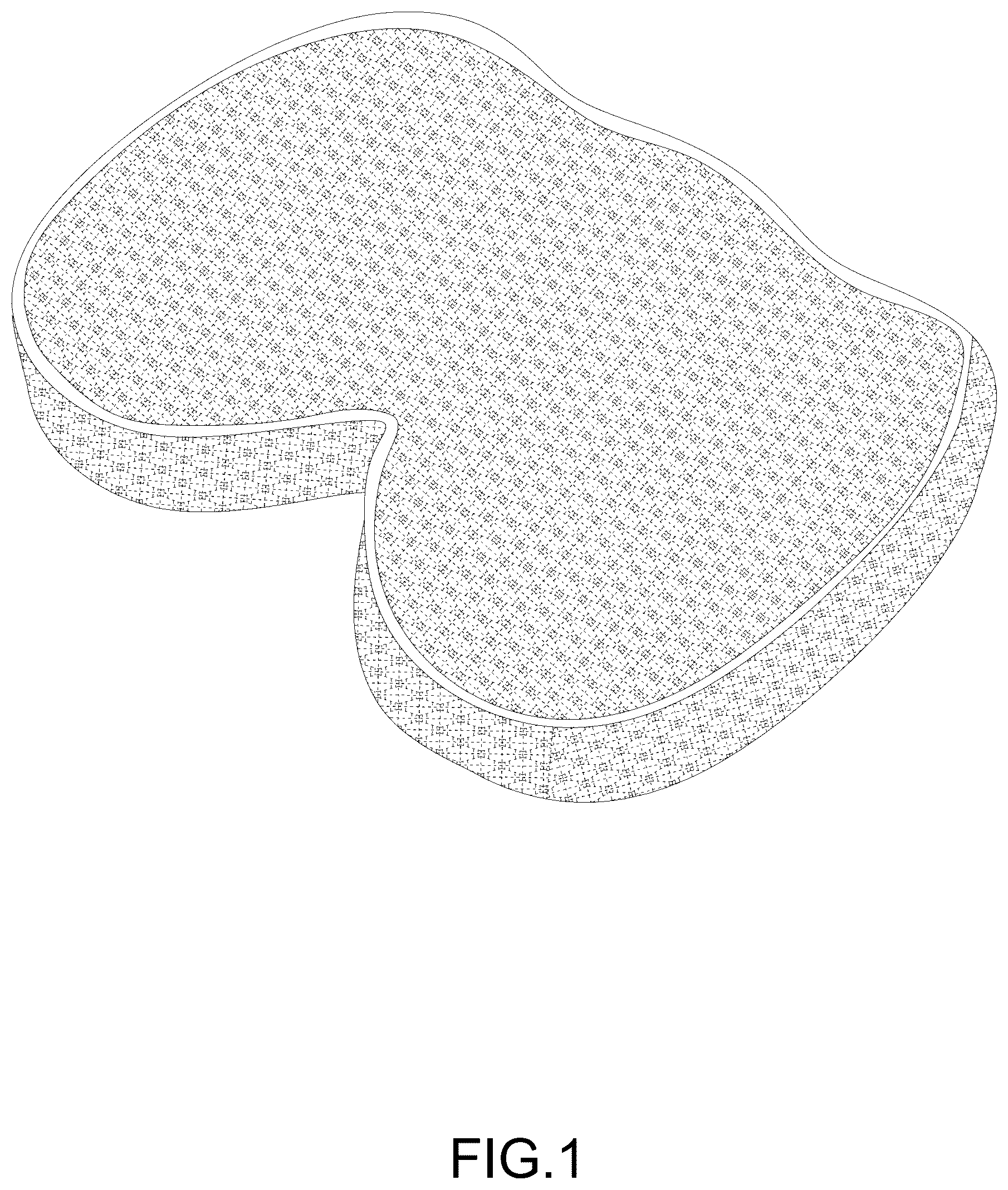 Patent USD1076510 Figure 1 – Seat cushion