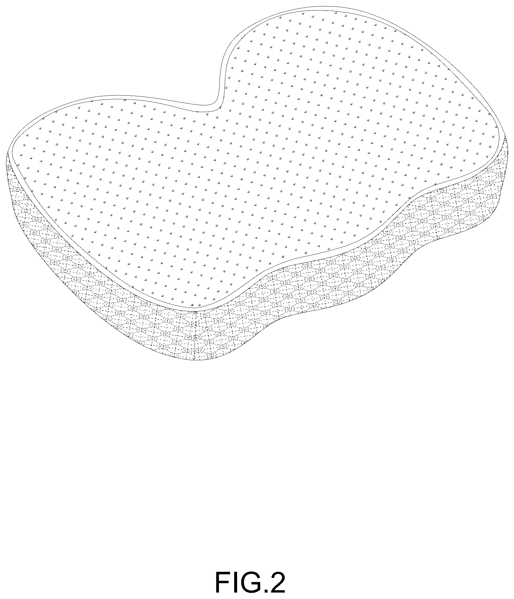 Patent USD1076510 Figure 2 – Seat cushion
