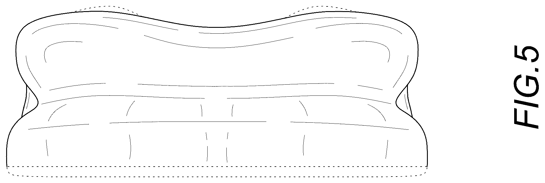 Patent USD1076511 Figure 5 – Pillow