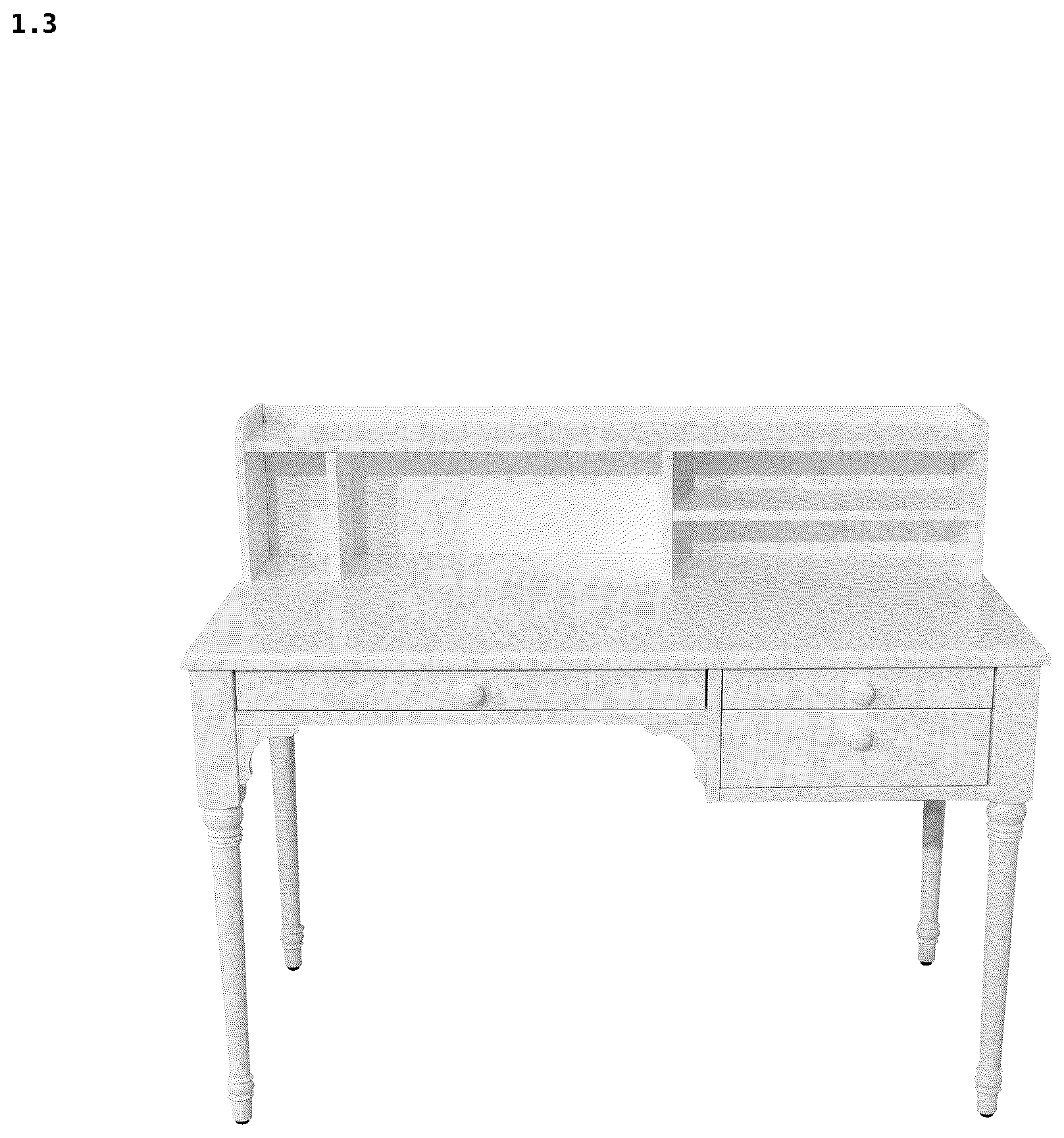 Patent USD1076513 Figure 3 – Table