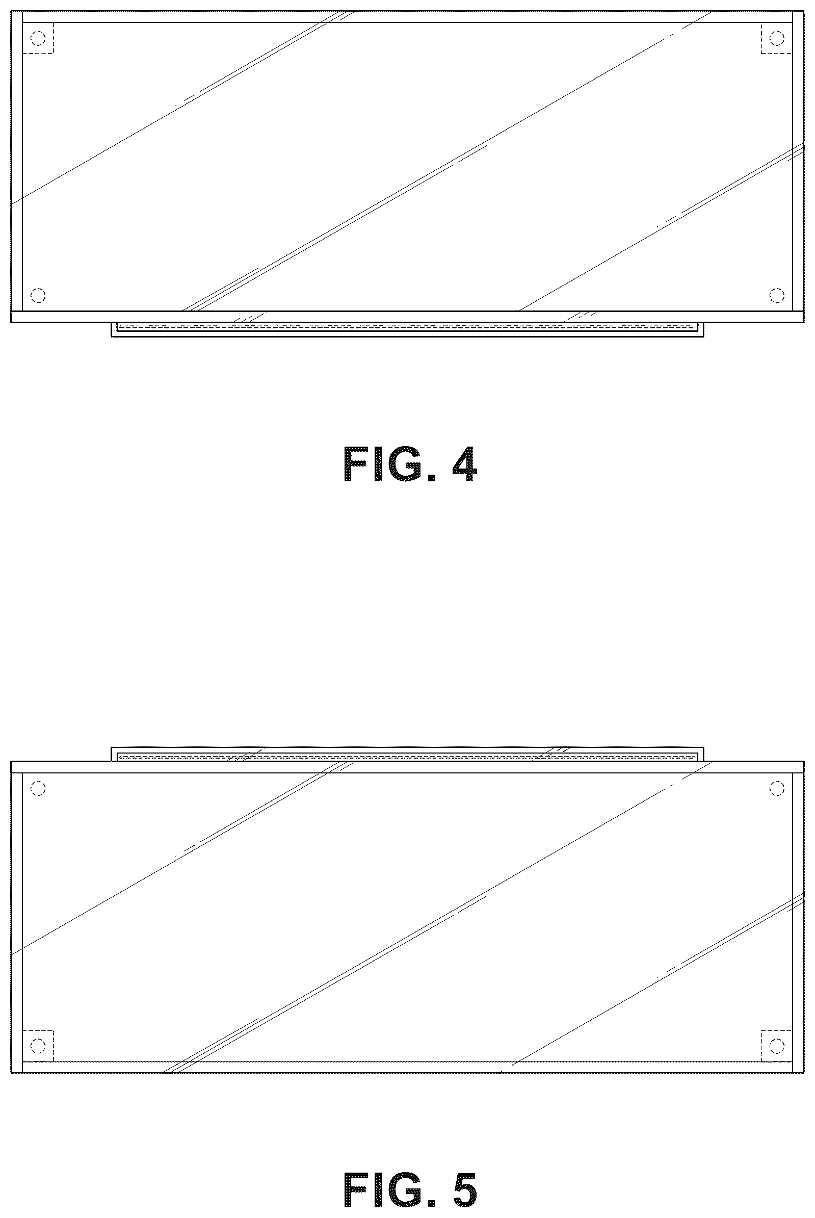 Patent USD1076514 Figure 3 – Single shoe case