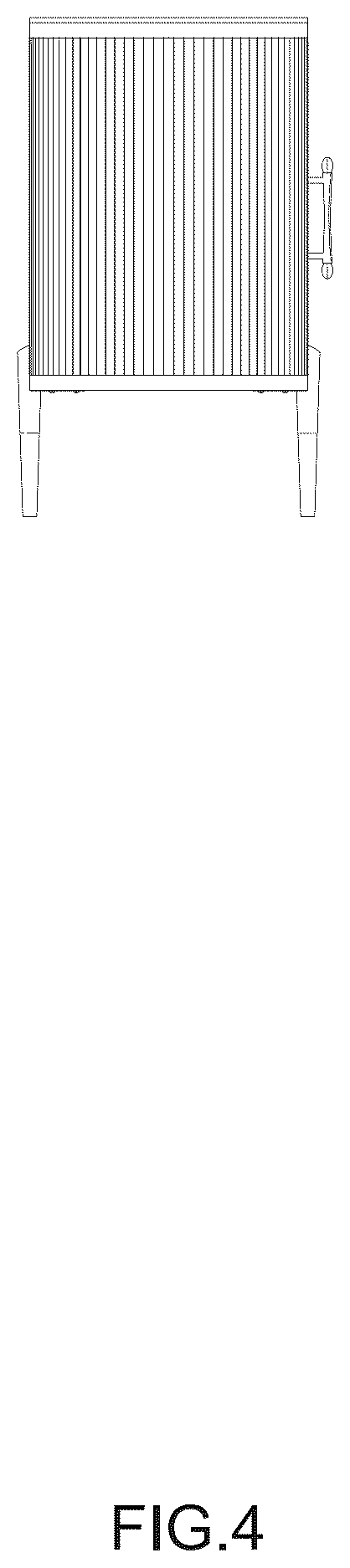 Patent USD1076515 Figure 4 – TV stand