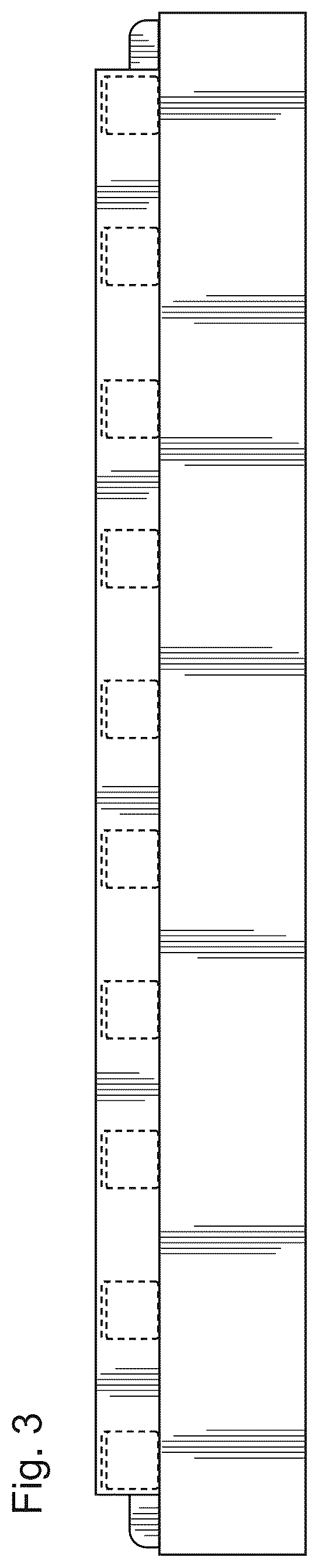 Patent USD1076517 Figure 3 – Display assembly