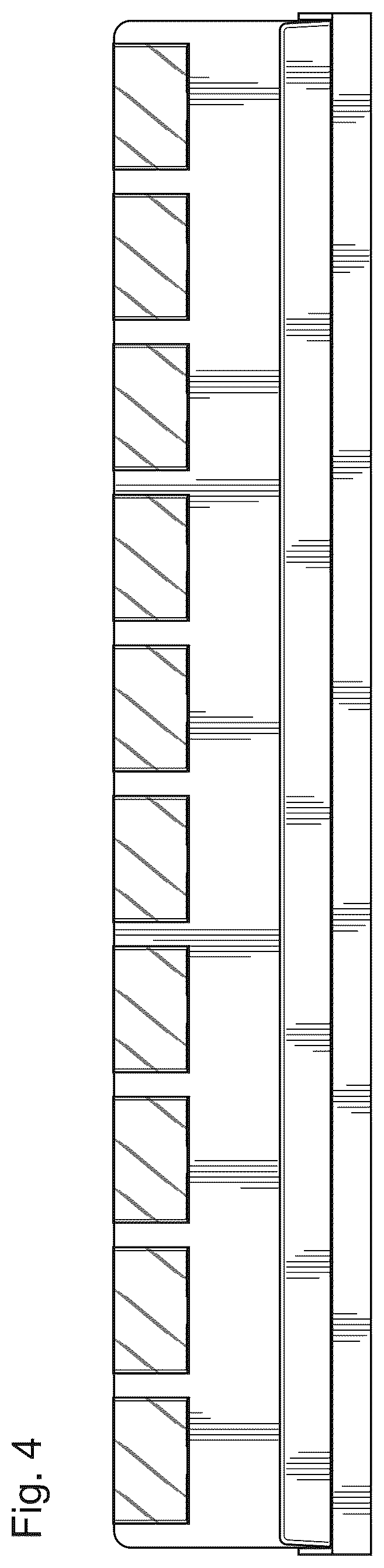 Patent USD1076517 Figure 4 – Display assembly