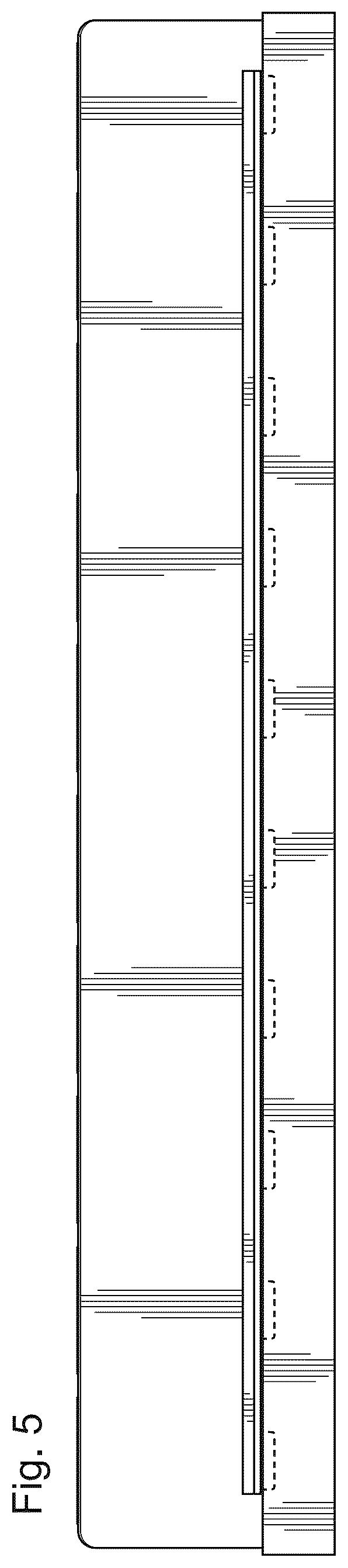 Patent USD1076517 Figure 5 – Display assembly
