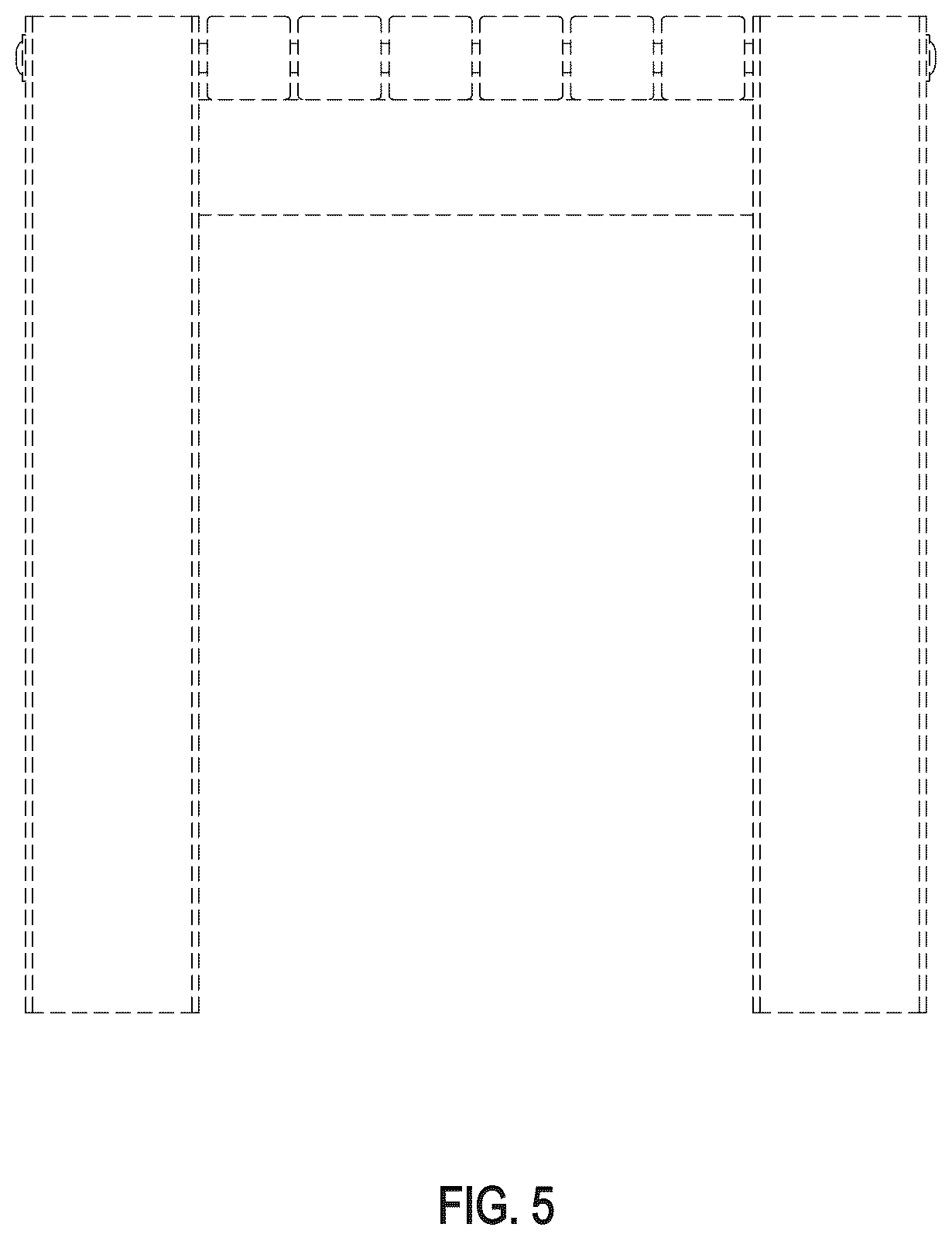 Patent USD1076518 Figure 5 – Modular square-slat furniture