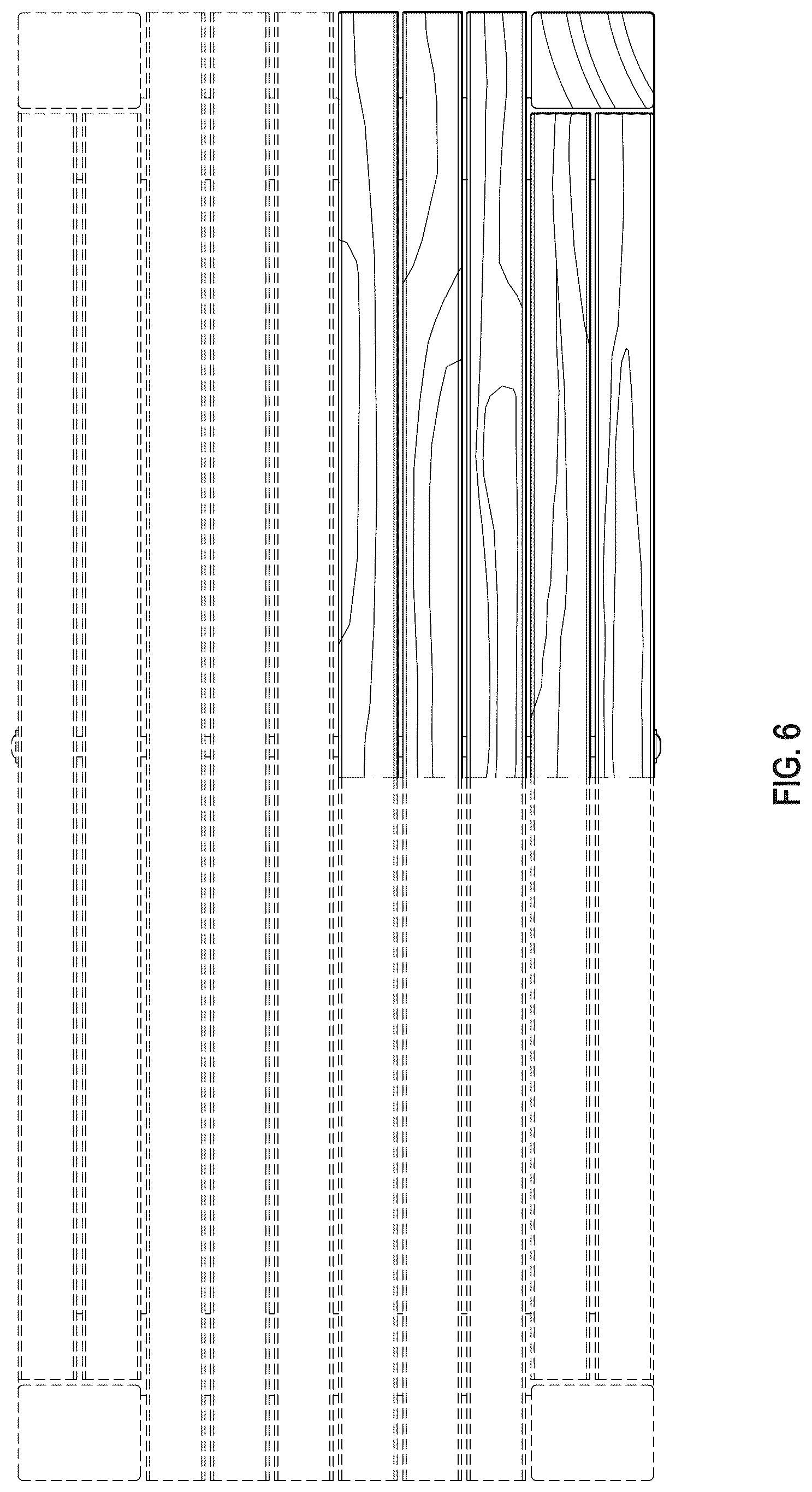 Patent USD1076518 Figure 6 – Modular square-slat furniture