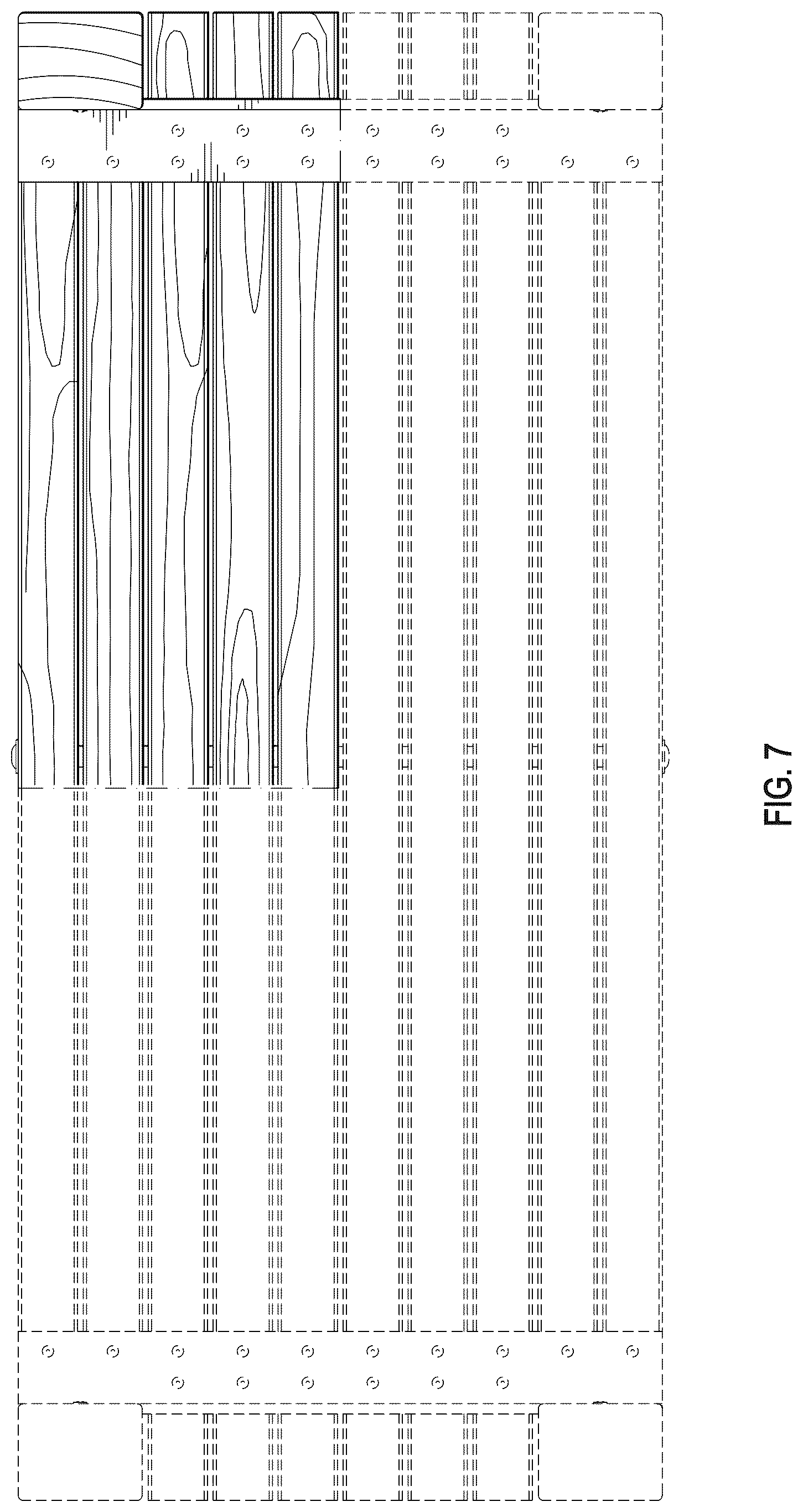 Patent USD1076518 Figure 7 – Modular square-slat furniture