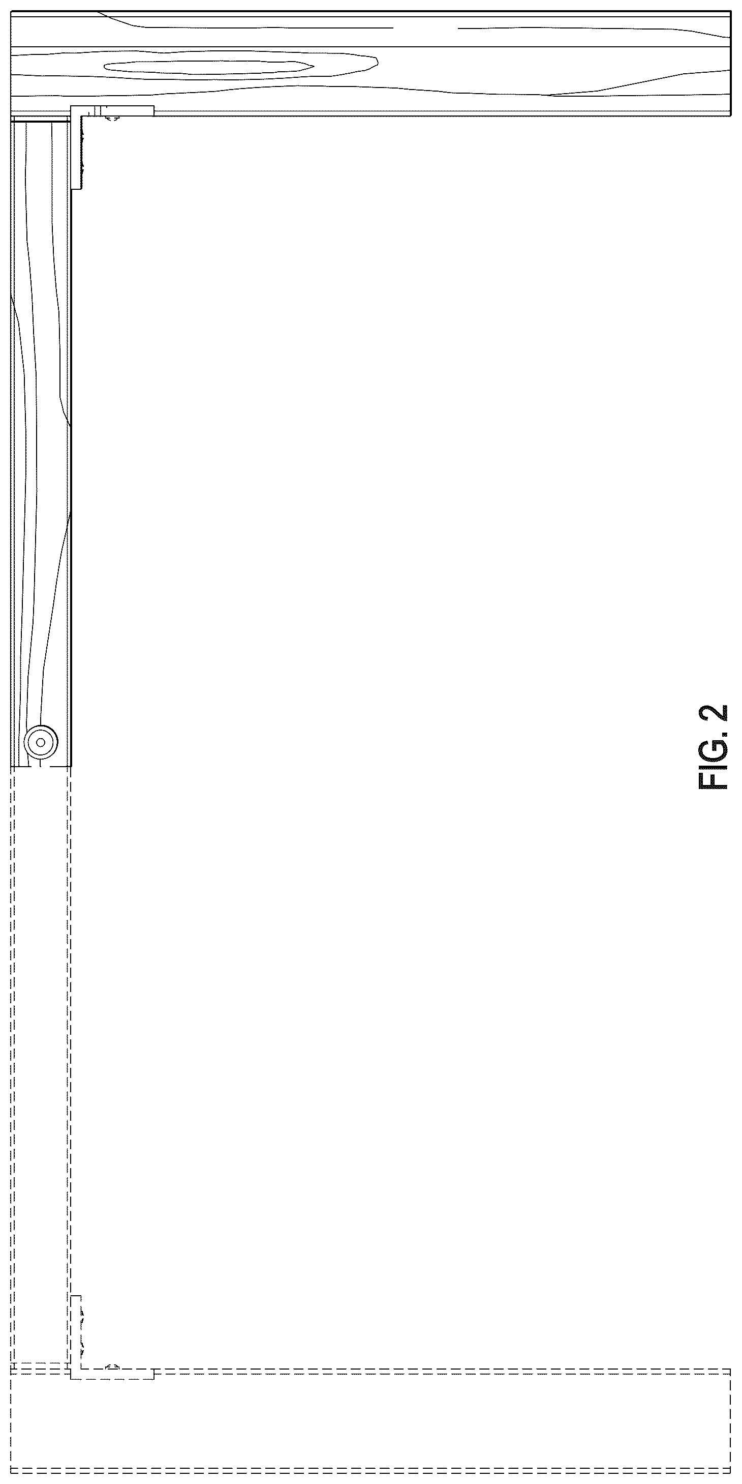 Patent USD1076519 Figure 2 – Modular rectangular-slat furniture