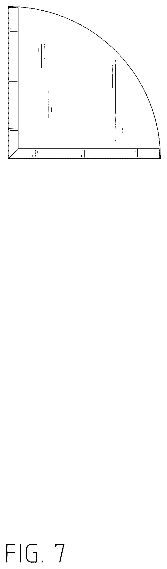 Patent USD1076521 Figure 7 – Corner shelf
