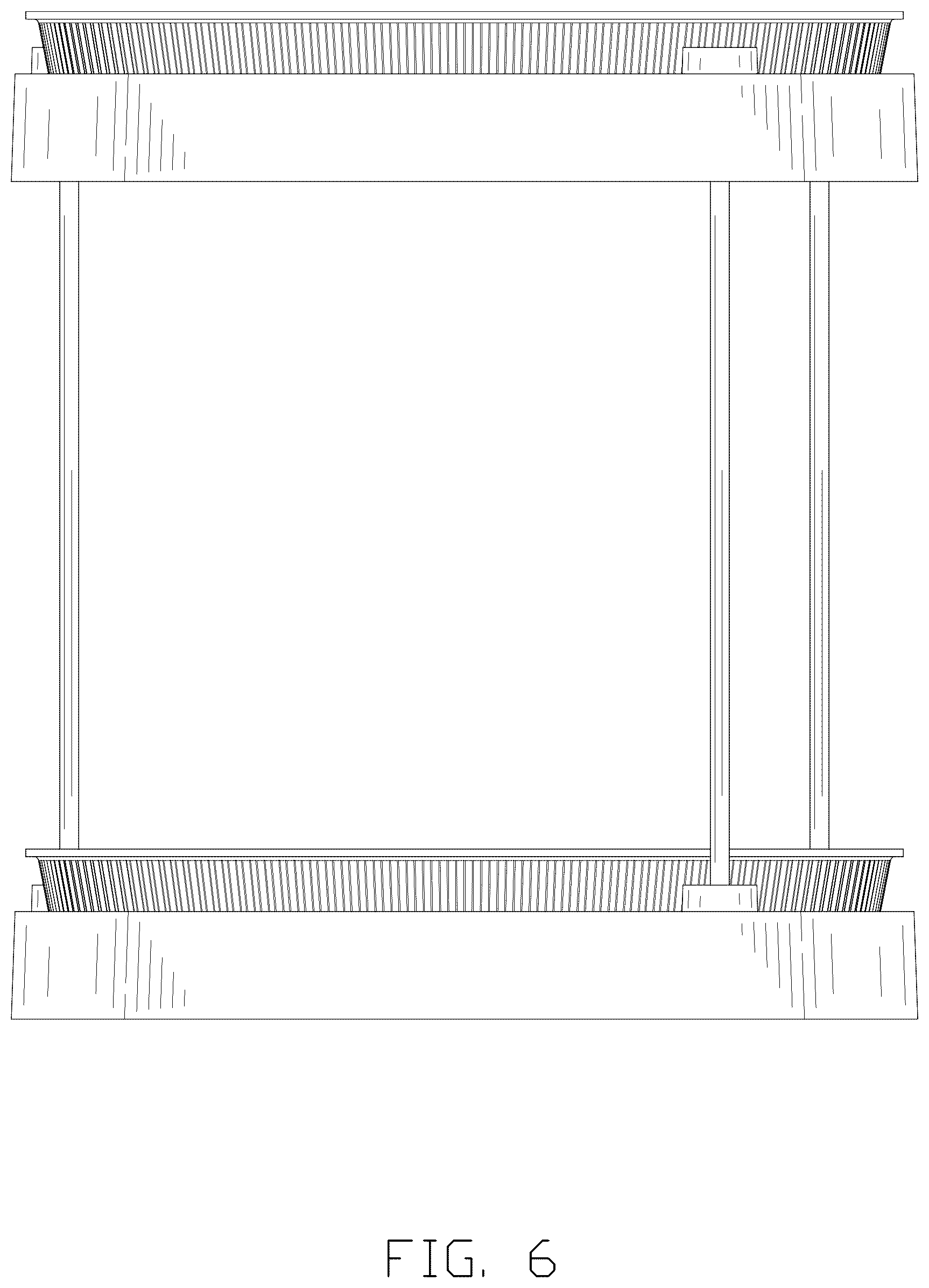 Patent USD1076523 Figure 6 – Turntable storage rack