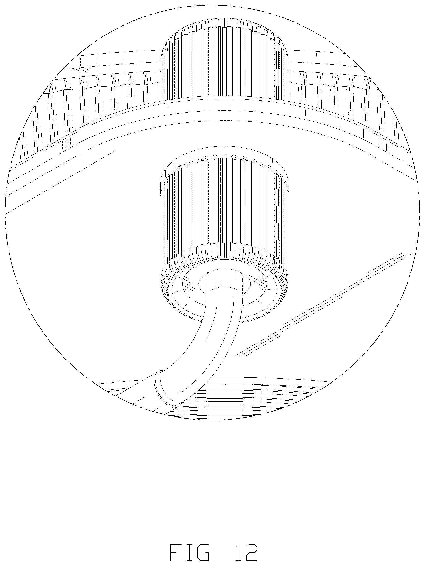 Patent USD1076524 Figure 12 – Turntable storage rack