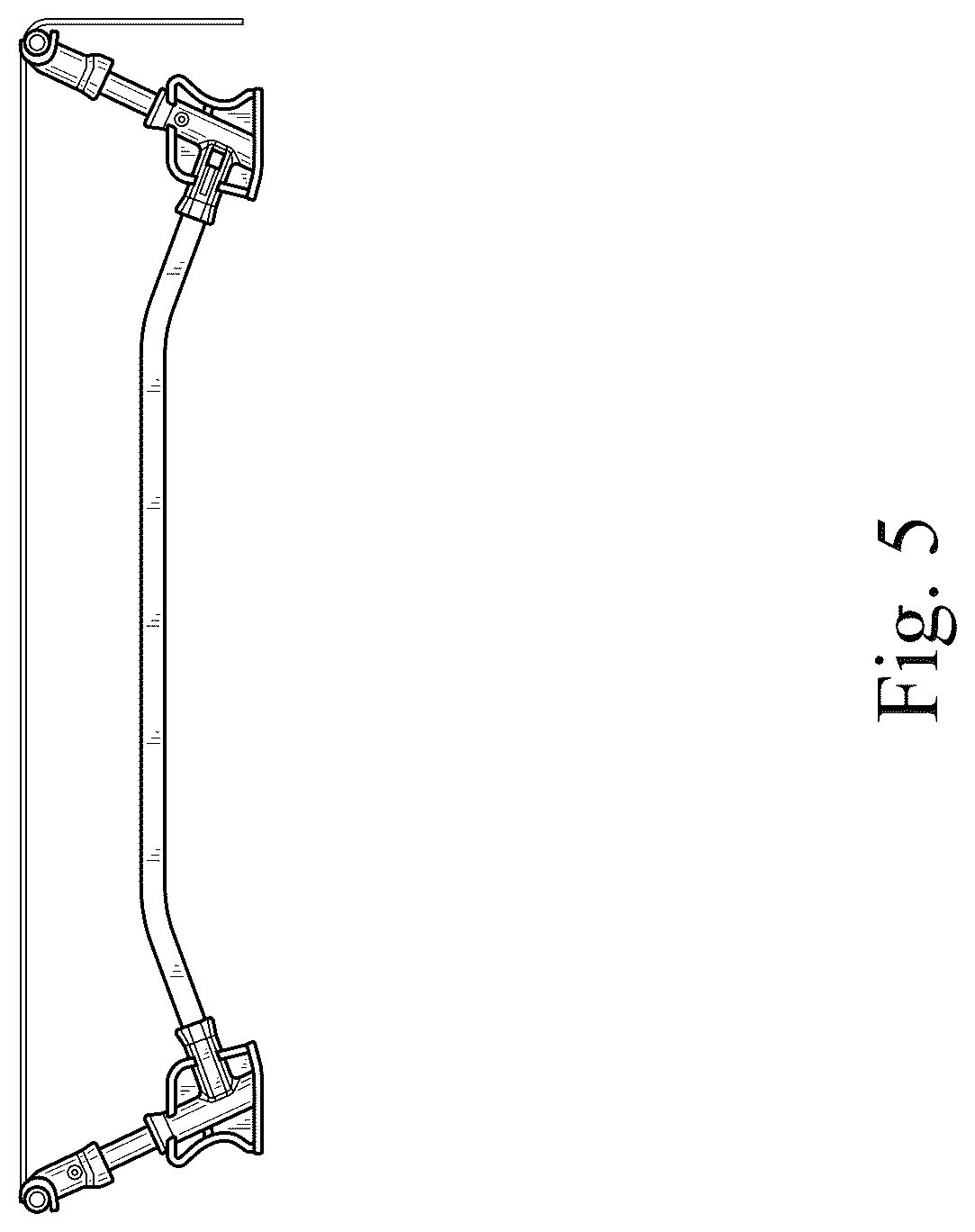 Patent USD1076528 Figure 5 – Camp bed