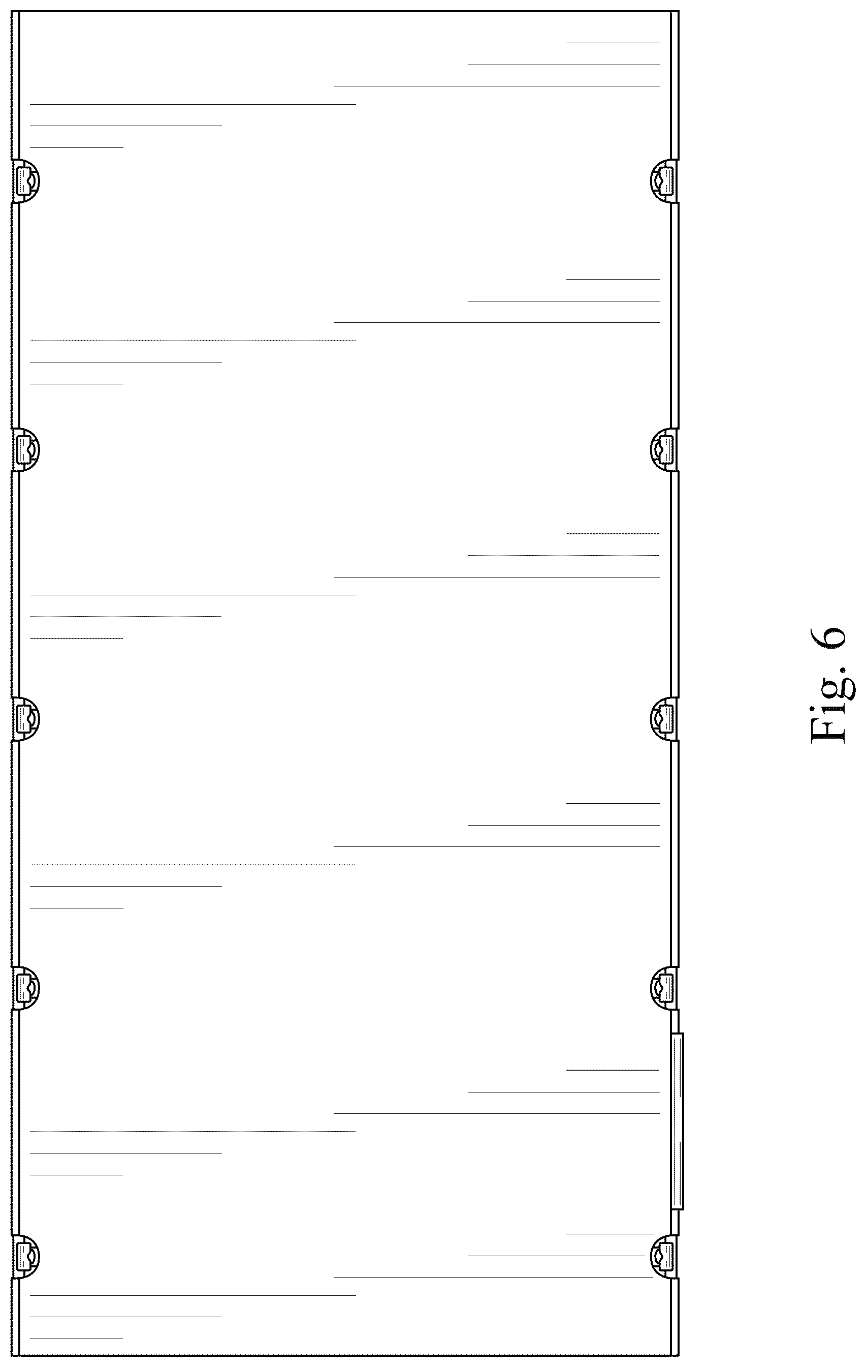 Patent USD1076528 Figure 6 – Camp bed