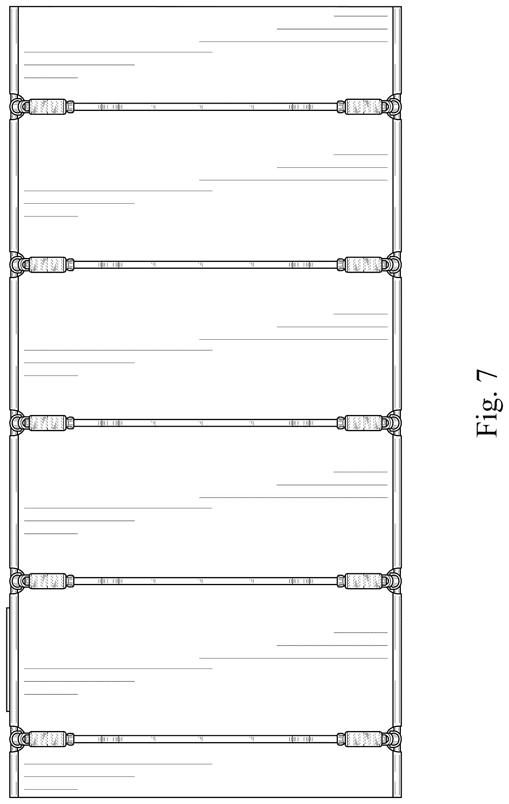 Patent USD1076528 Figure 7 – Camp bed