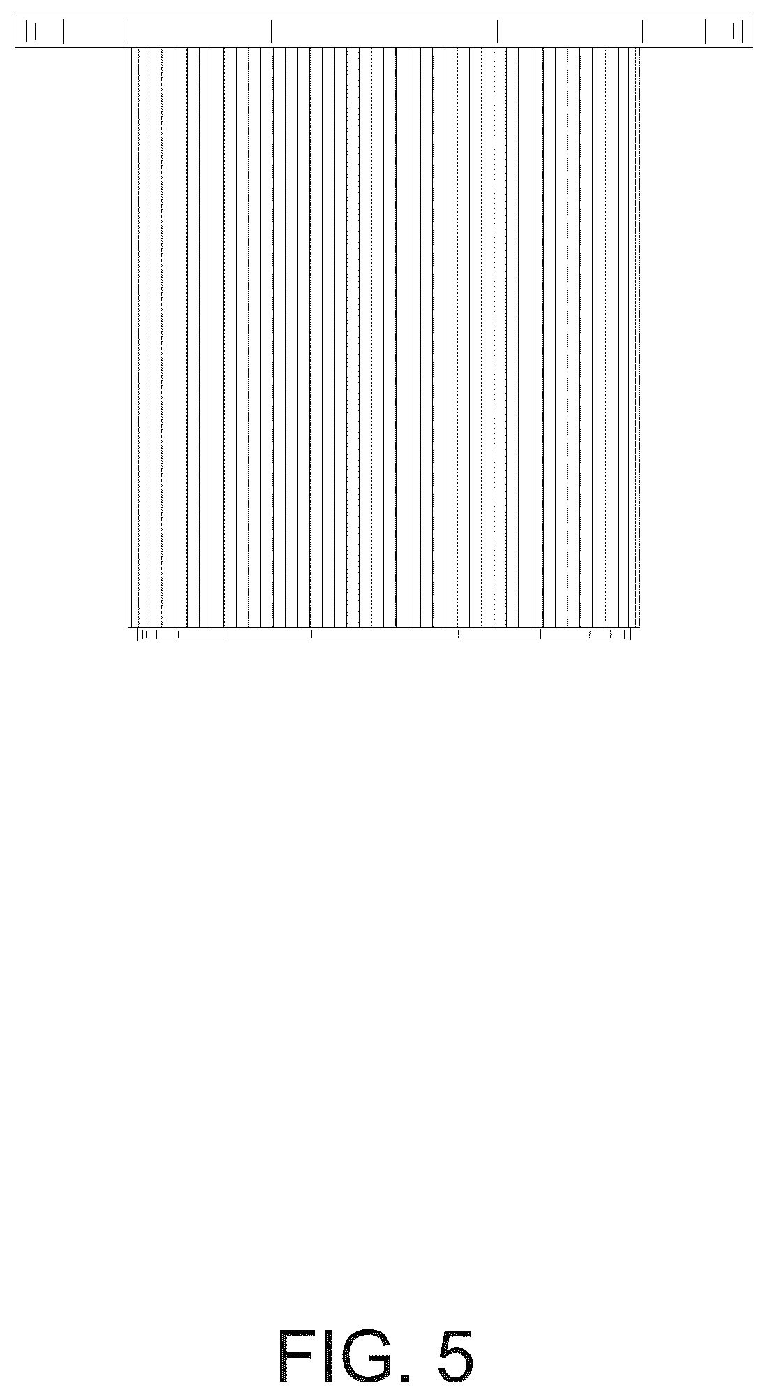 Patent USD1076529 Figure 5 – Dining table