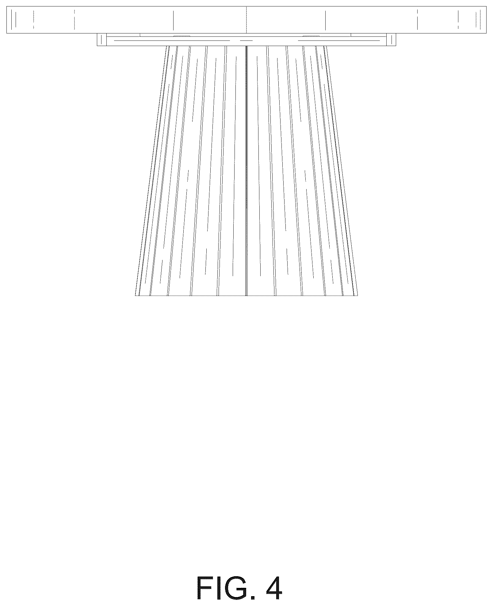 Patent USD1076530 Figure 4 – Dining table