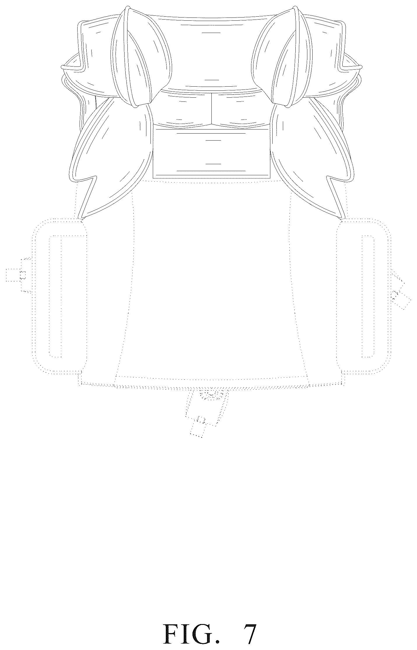 Patent USD1076533 Figure 7 – Office chair