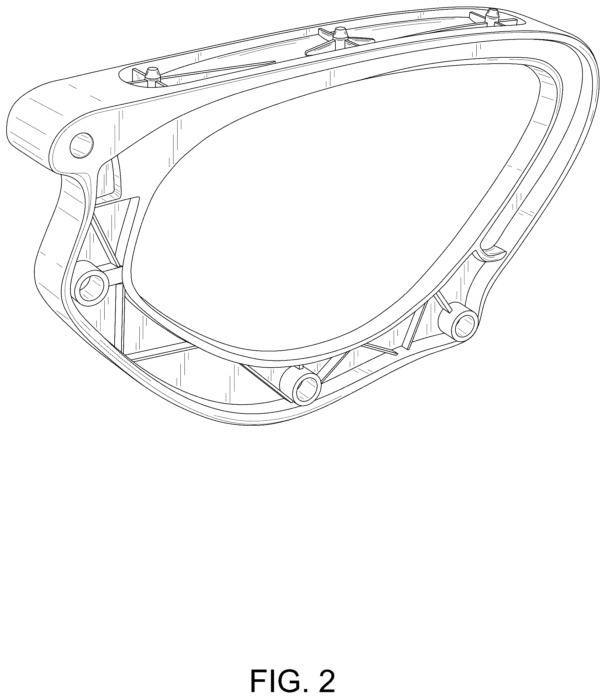 Patent USD1076534 Figure 2 – Armrest for a chair