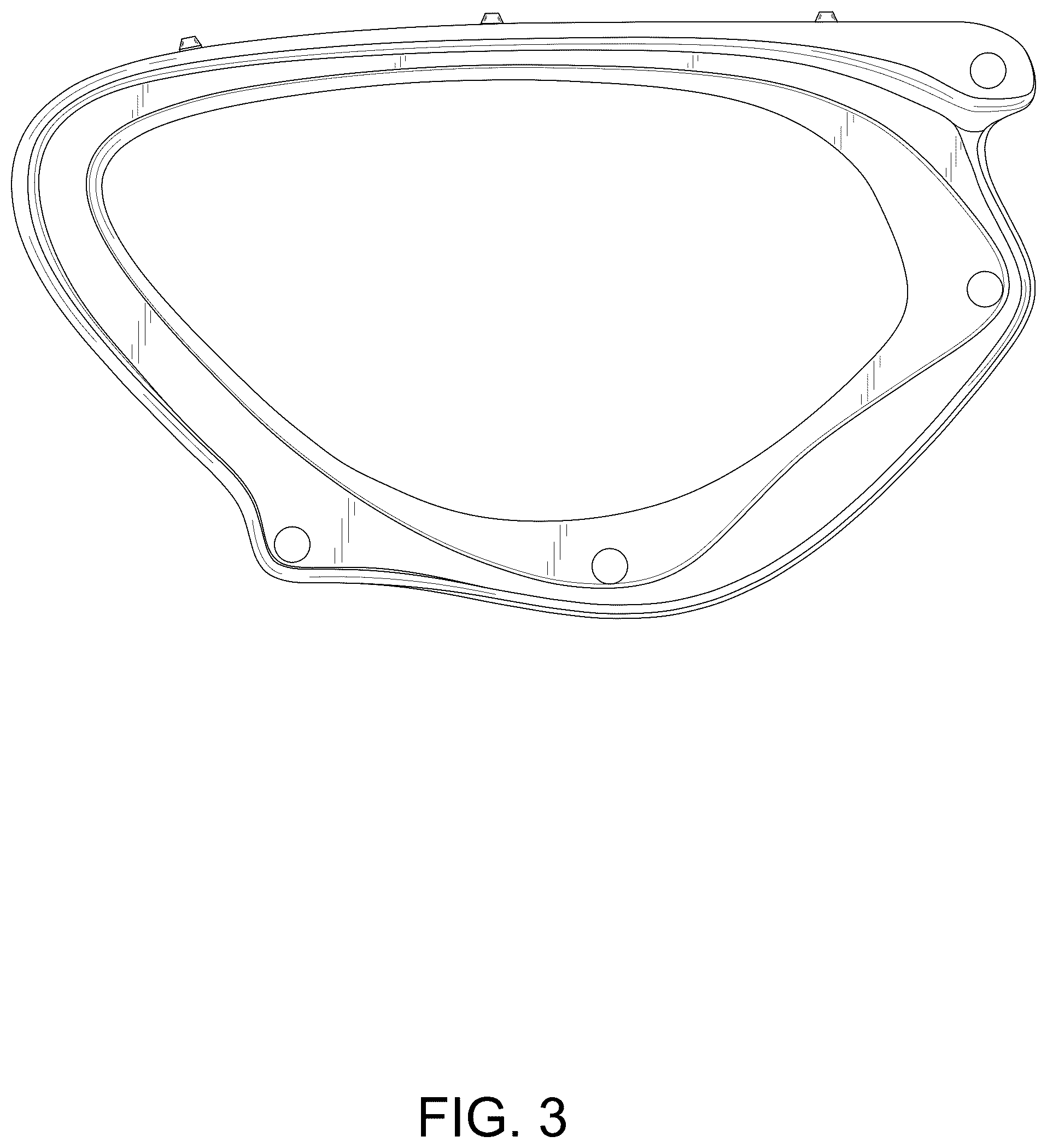 Patent USD1076534 Figure 3 – Armrest for a chair