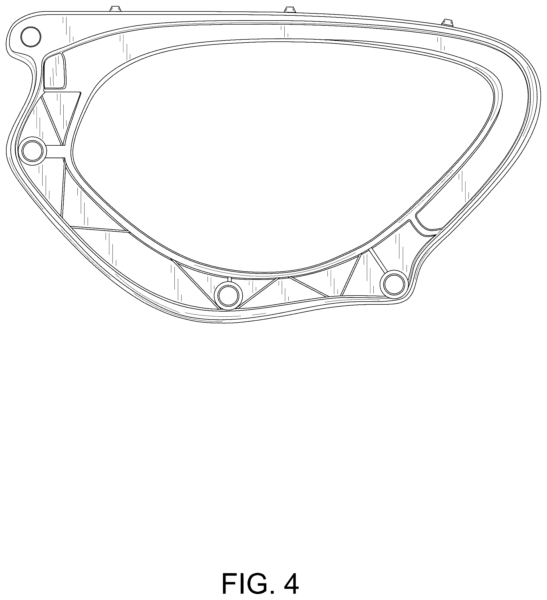 Patent USD1076534 Figure 4 – Armrest for a chair