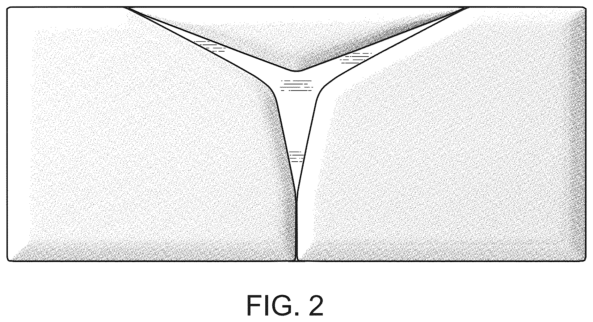 Patent USD1076537 Figure 2 – Upholstered furniture panel
