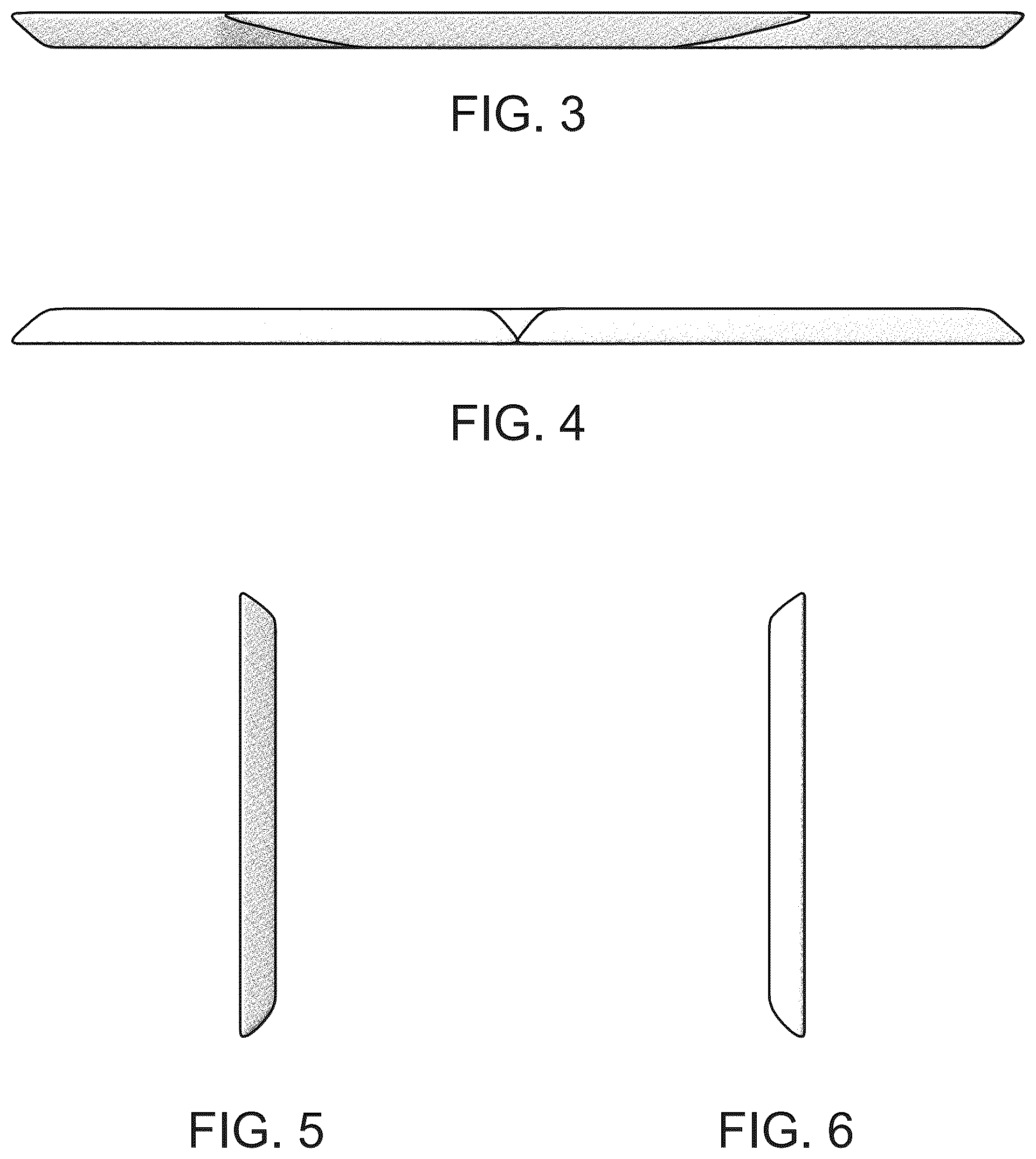 Patent USD1076537 Figure 3 – Upholstered furniture panel