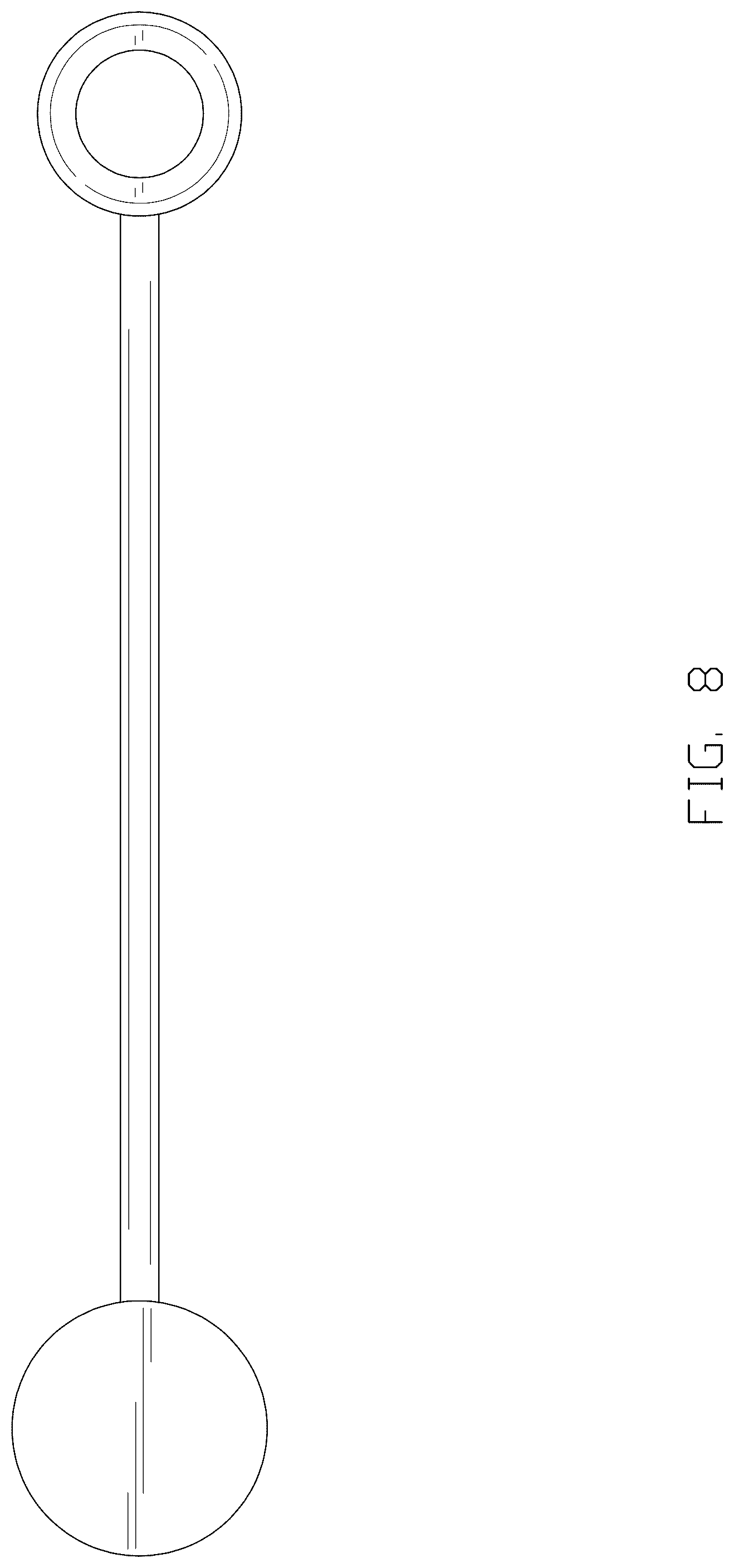 Patent USD1076538 Figure 8 – Straw cover