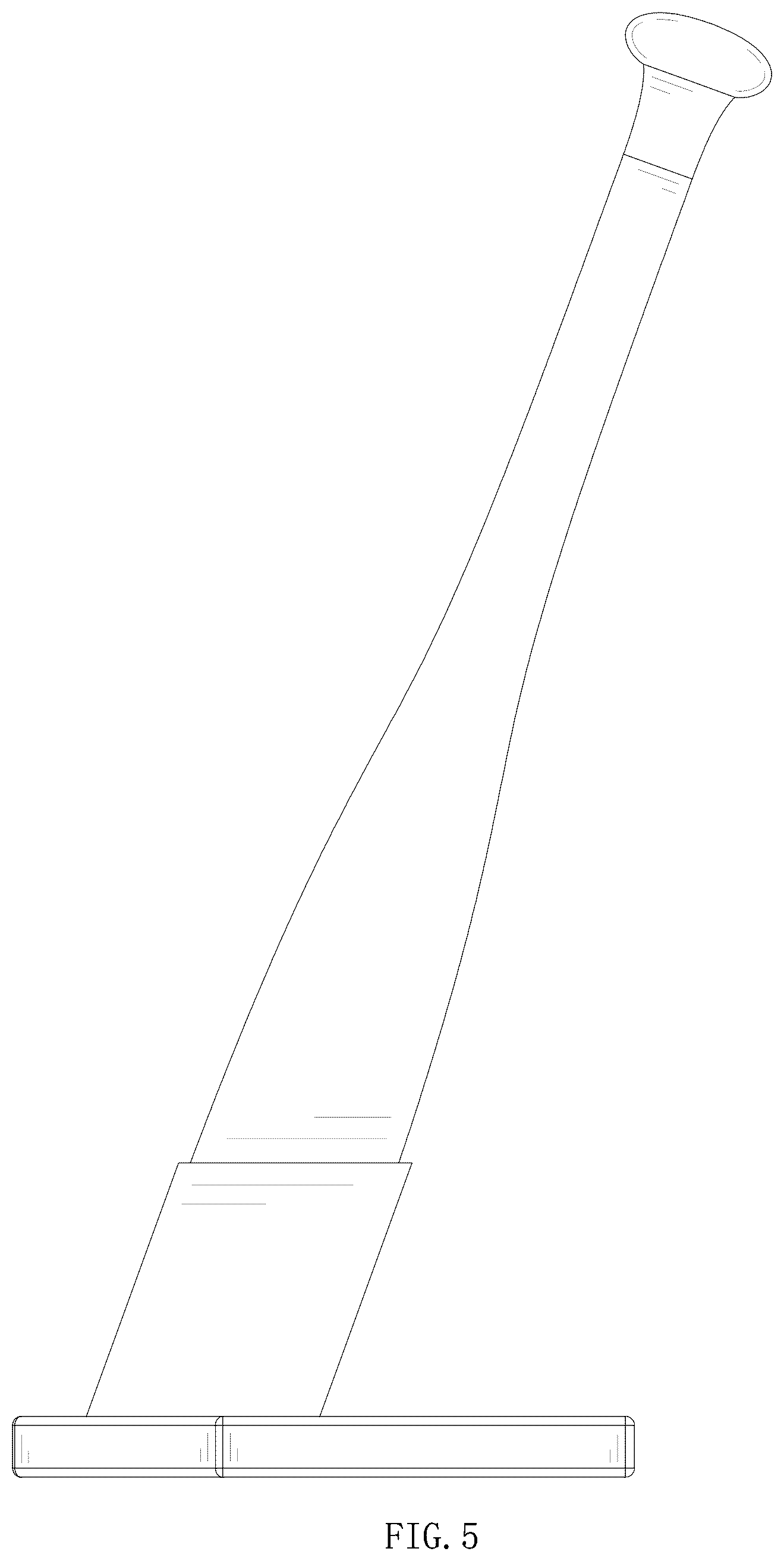 Patent USD1076539 Figure 5 – Decanter