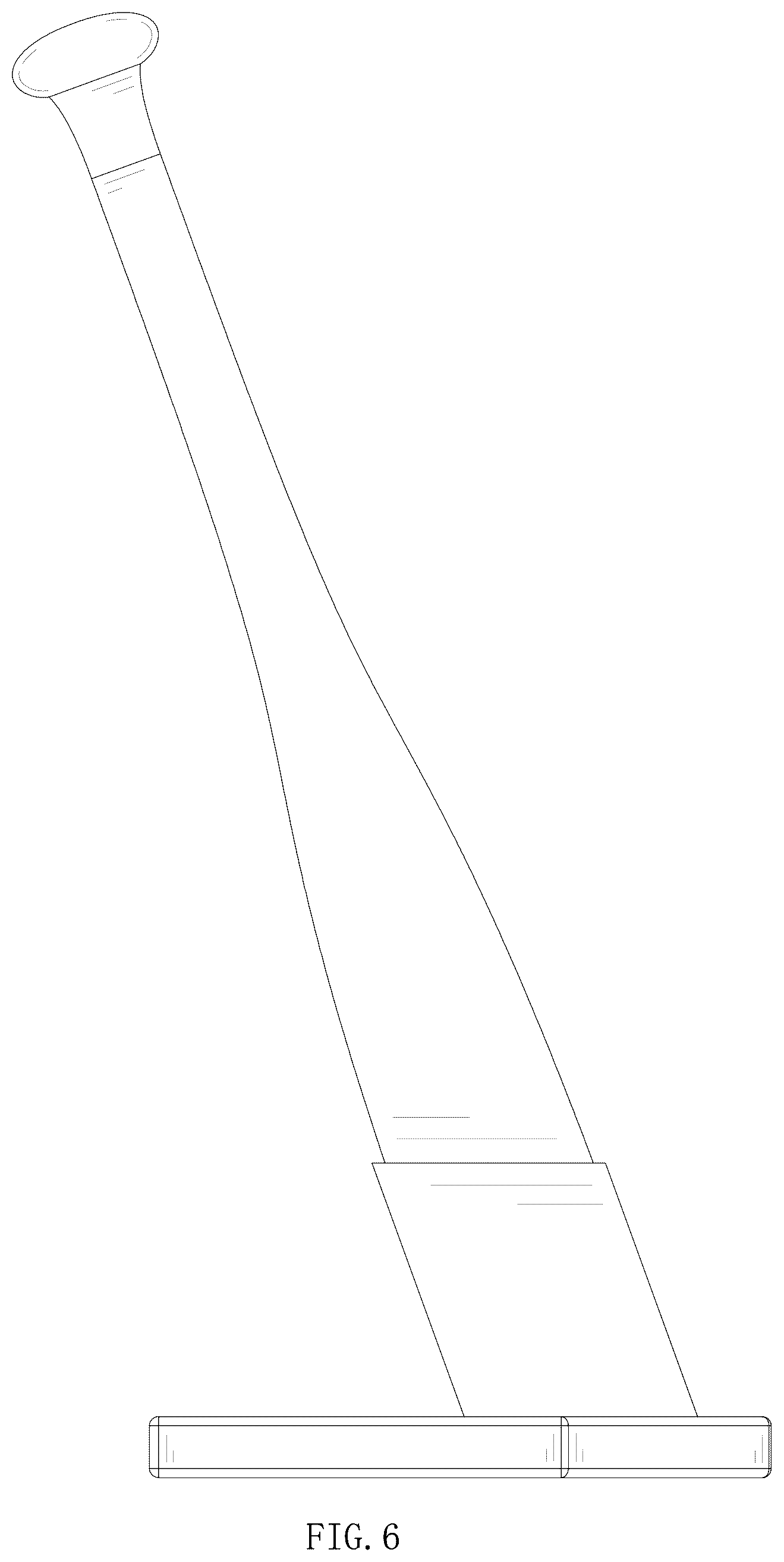 Patent USD1076539 Figure 6 – Decanter