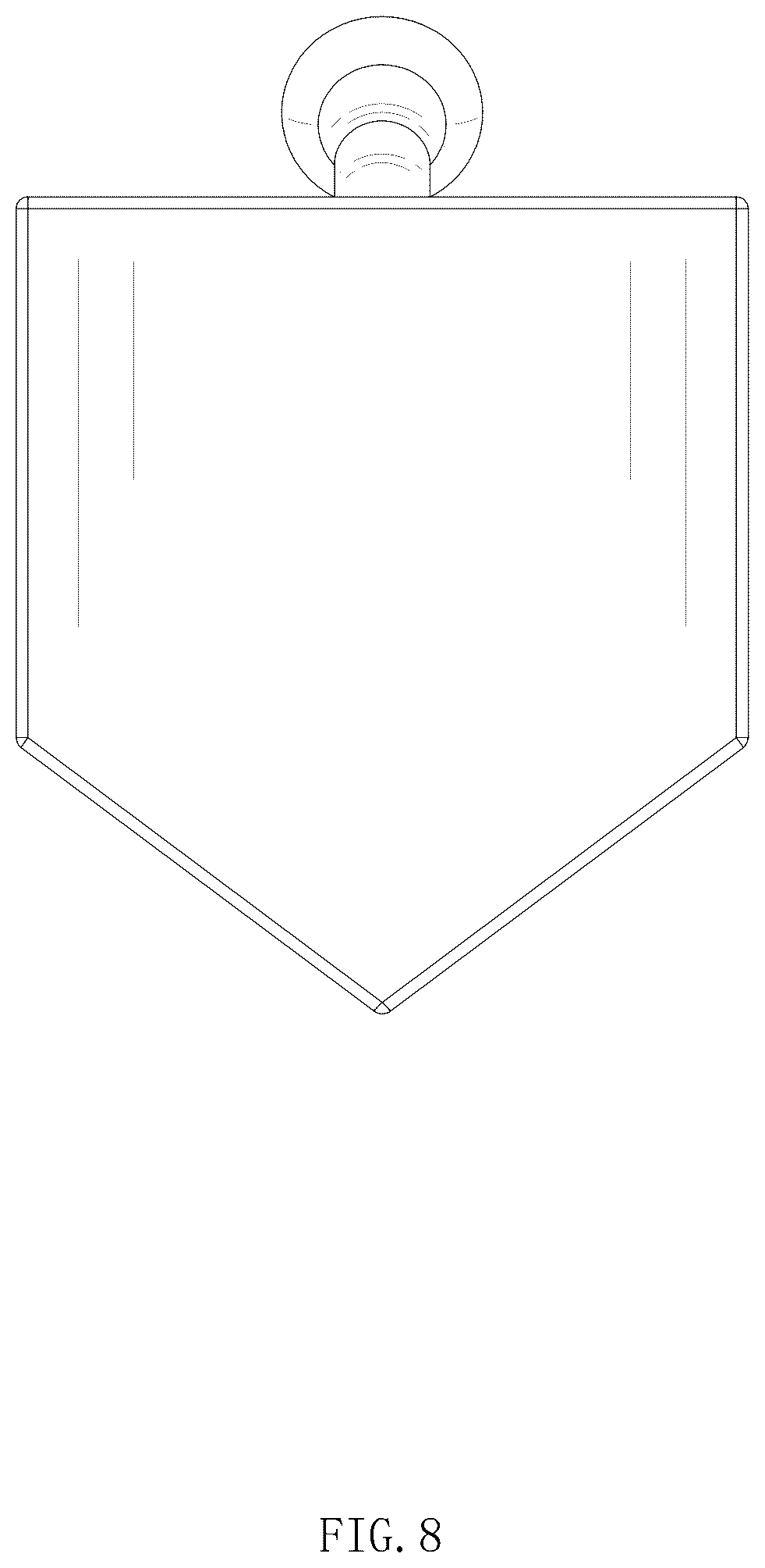 Patent USD1076539 Figure 8 – Decanter