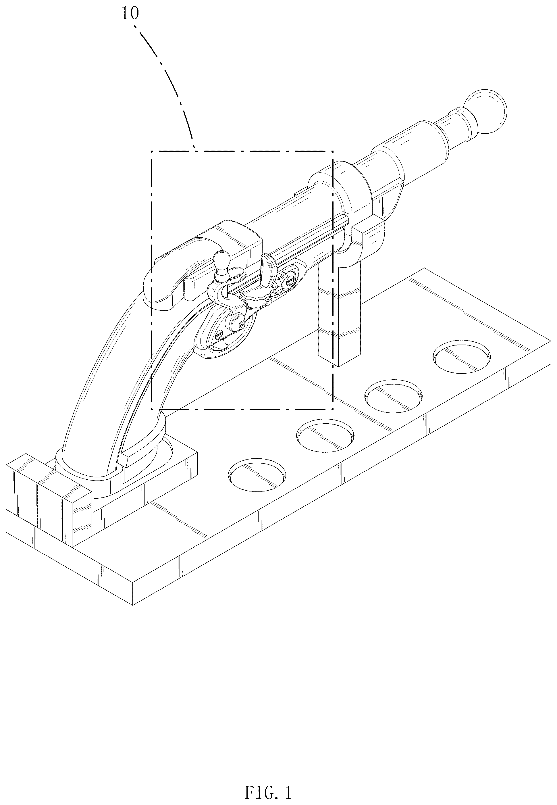 Patent USD1076545 Figure 1 – Decanter set