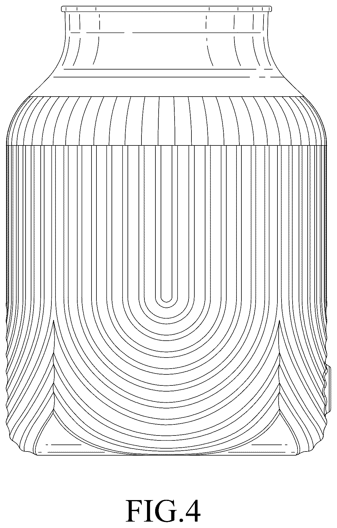 Patent USD1076546 Figure 4 – Barrel dispenser