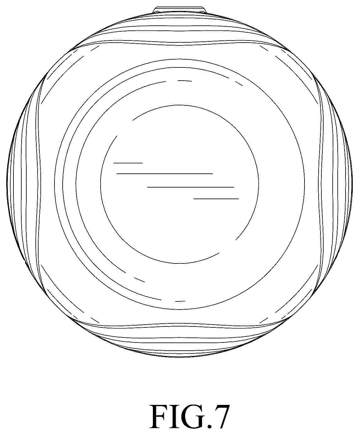 Patent USD1076546 Figure 7 – Barrel dispenser