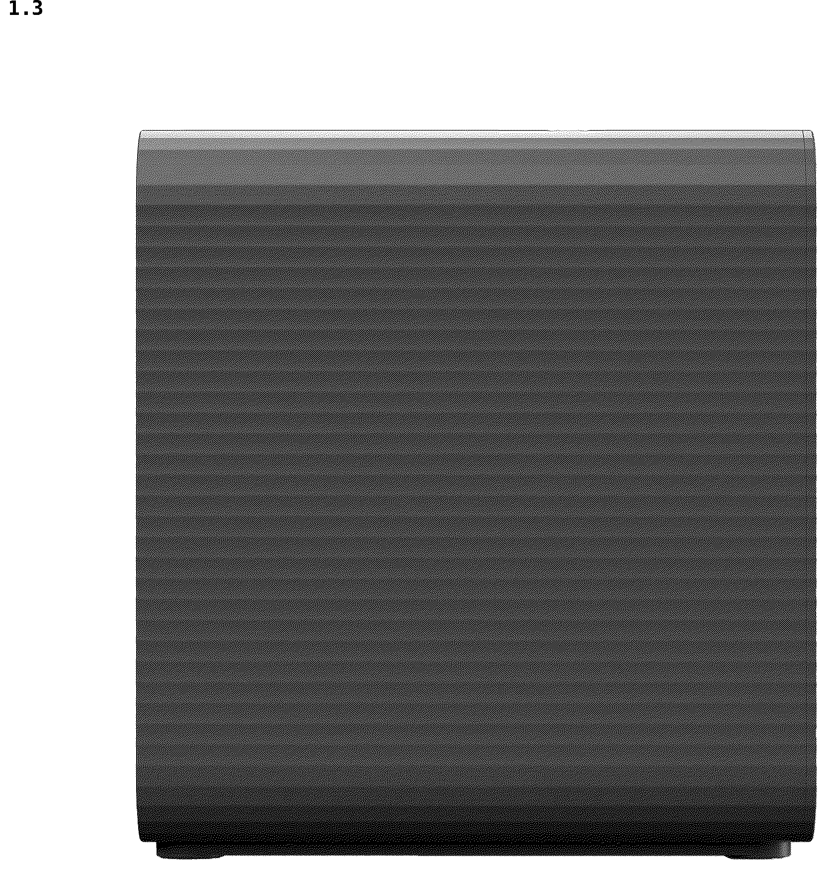 Patent USD1076548 Figure 3 – Coffee maker