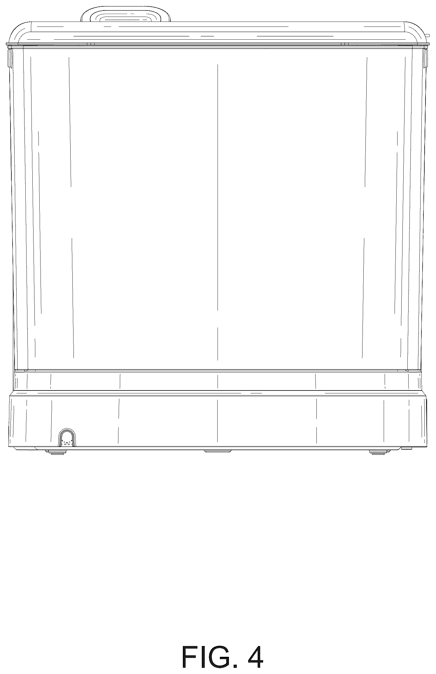 Patent USD1076549 Figure 4 – Coffee machine