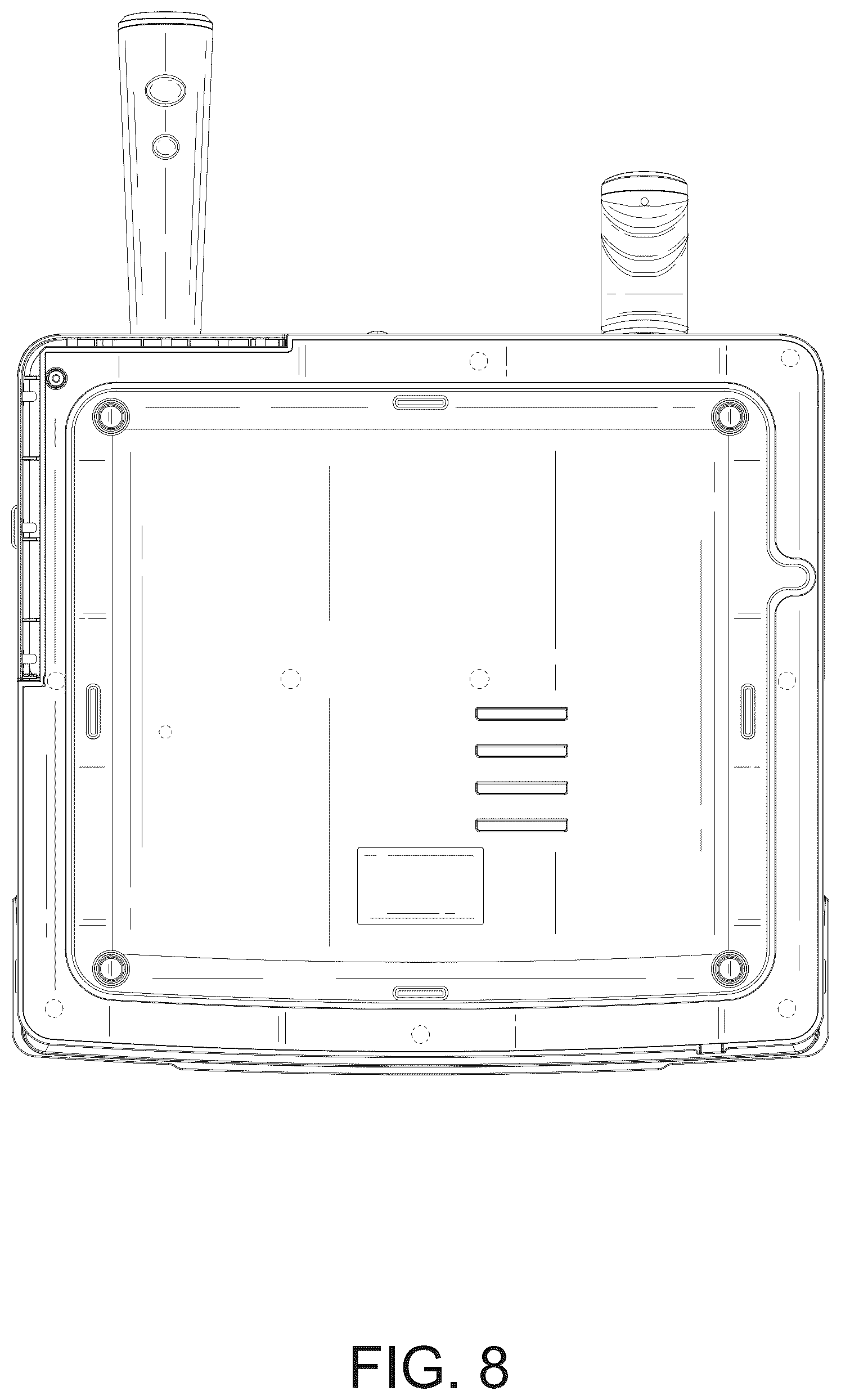 Patent USD1076549 Figure 8 – Coffee machine