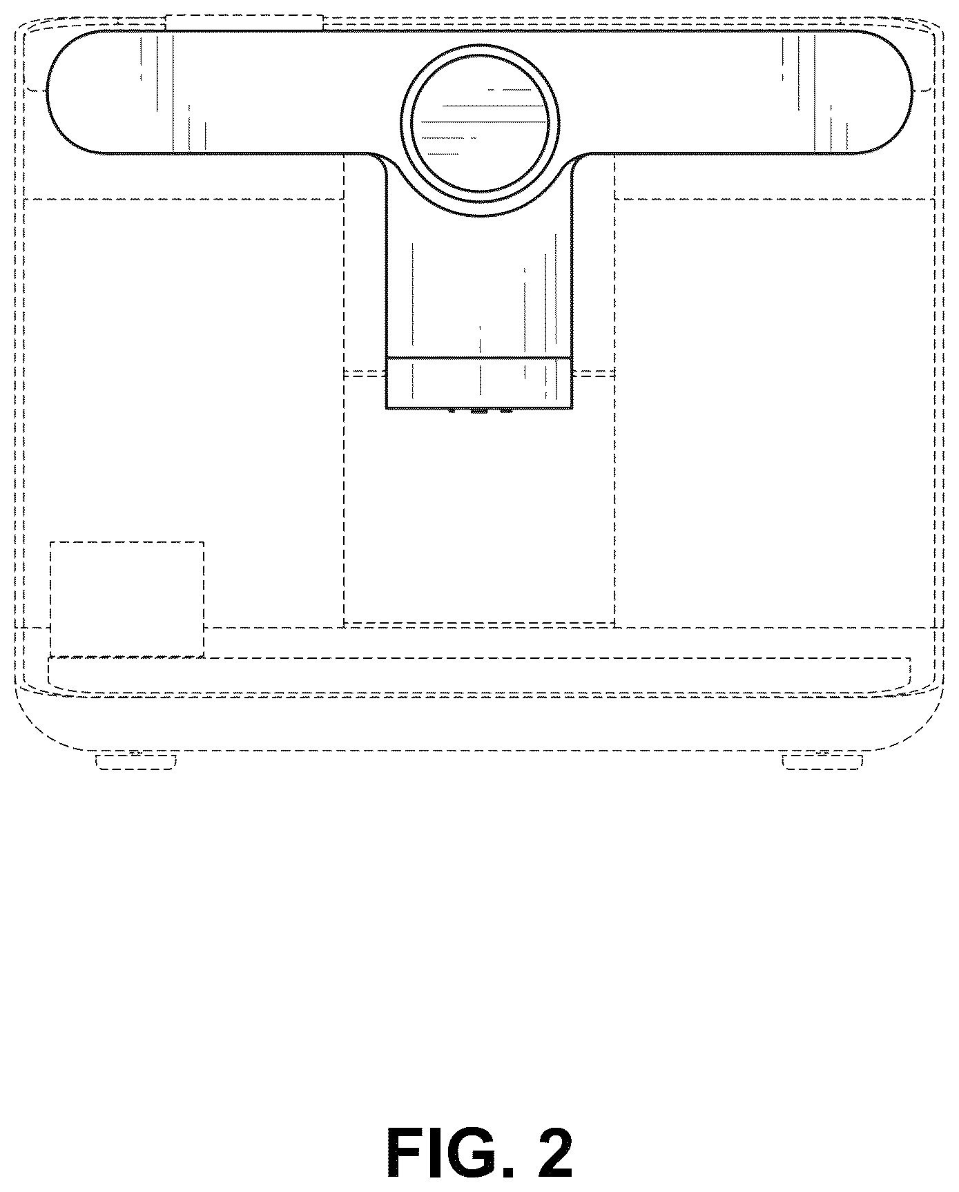Patent USD1076551 Figure 2 – Coffee machine