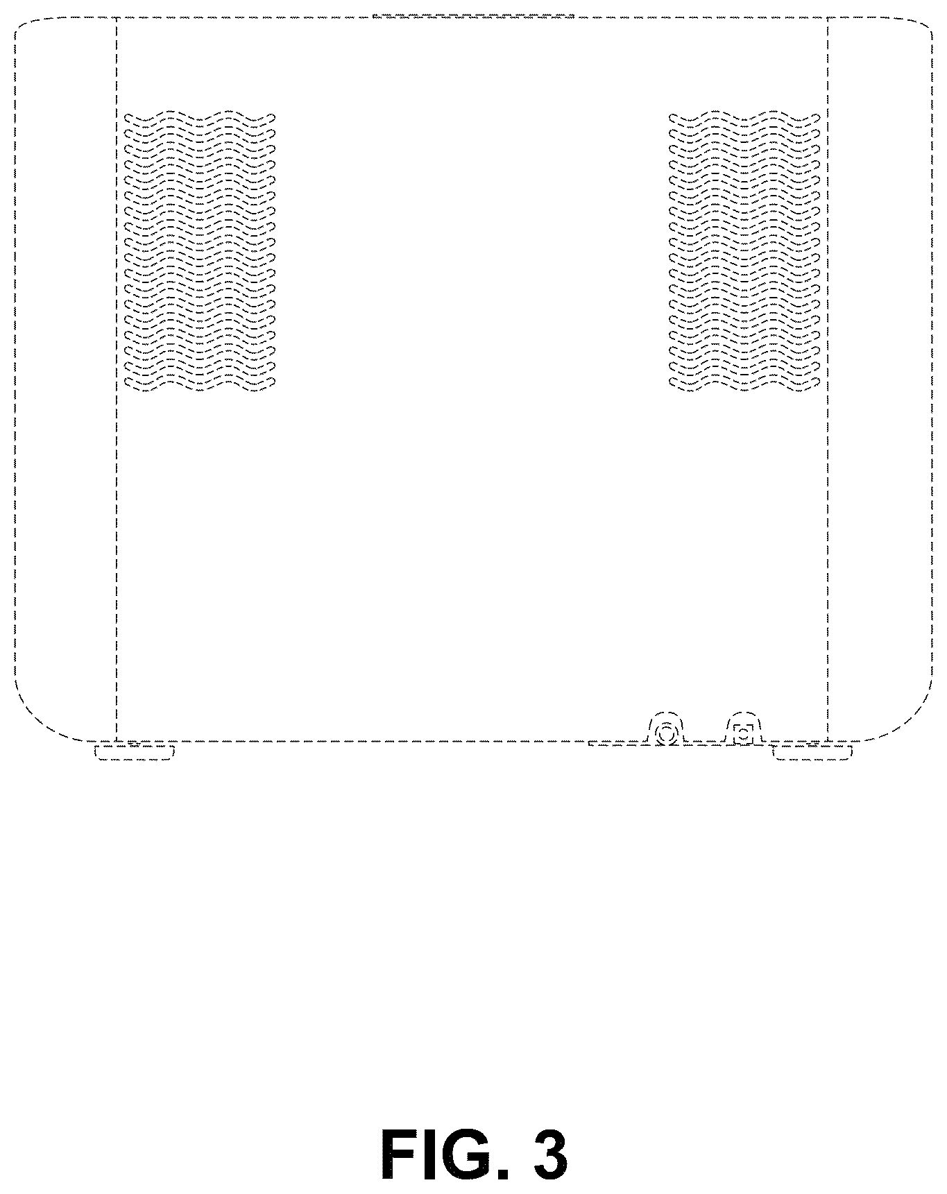 Patent USD1076551 Figure 3 – Coffee machine