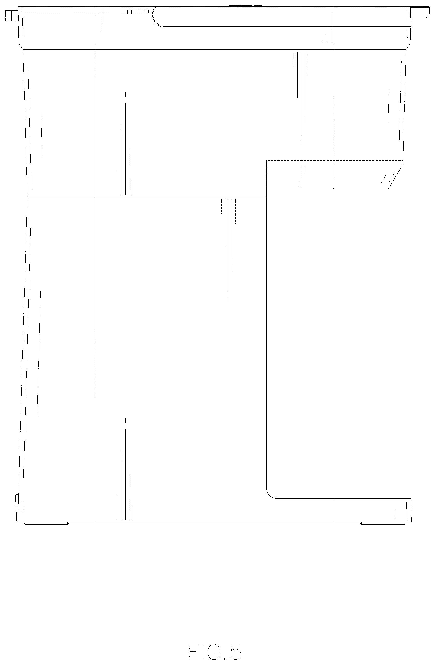 Patent USD1076552 Figure 5 – Coffee machine