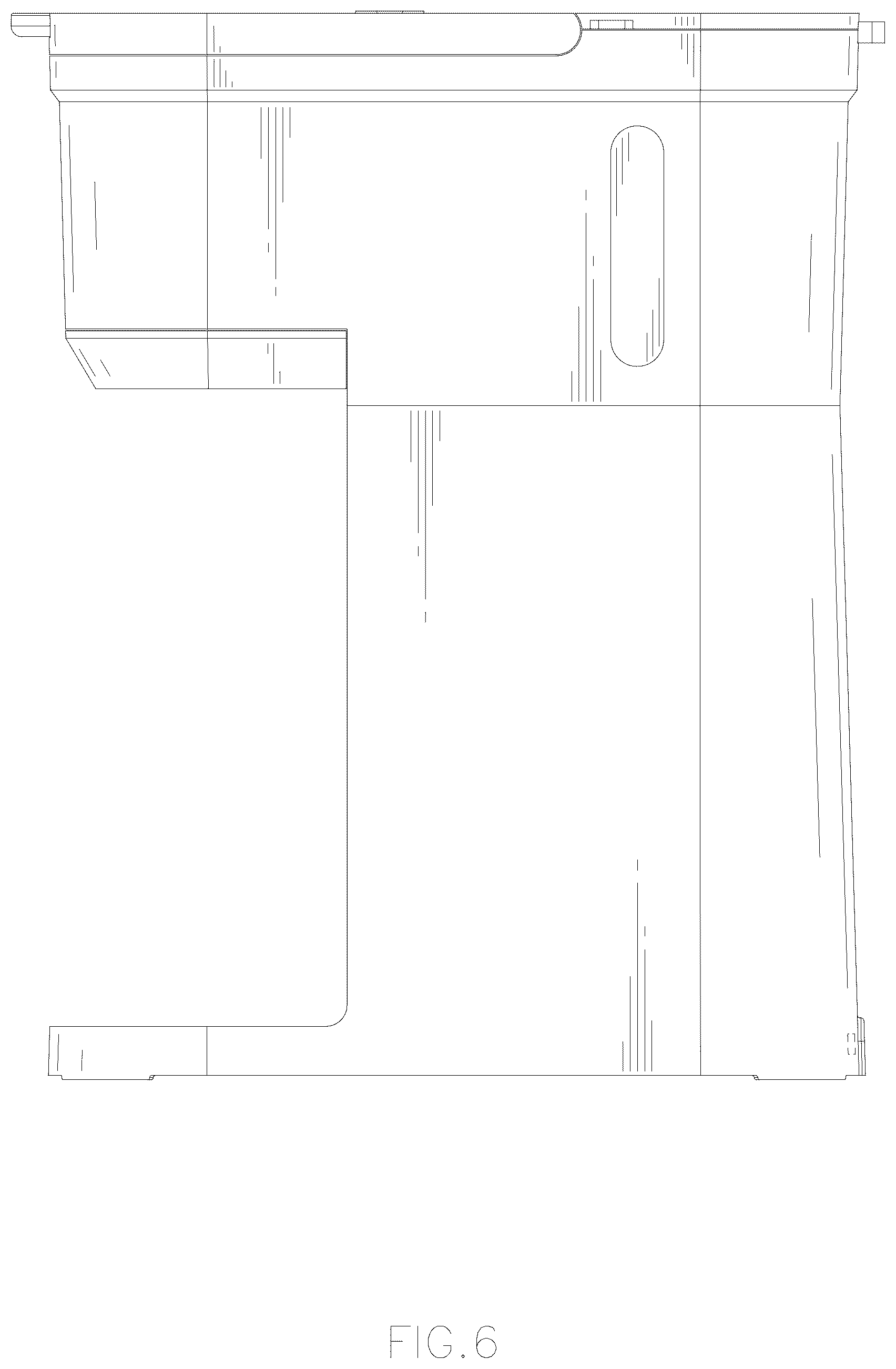 Patent USD1076552 Figure 6 – Coffee machine