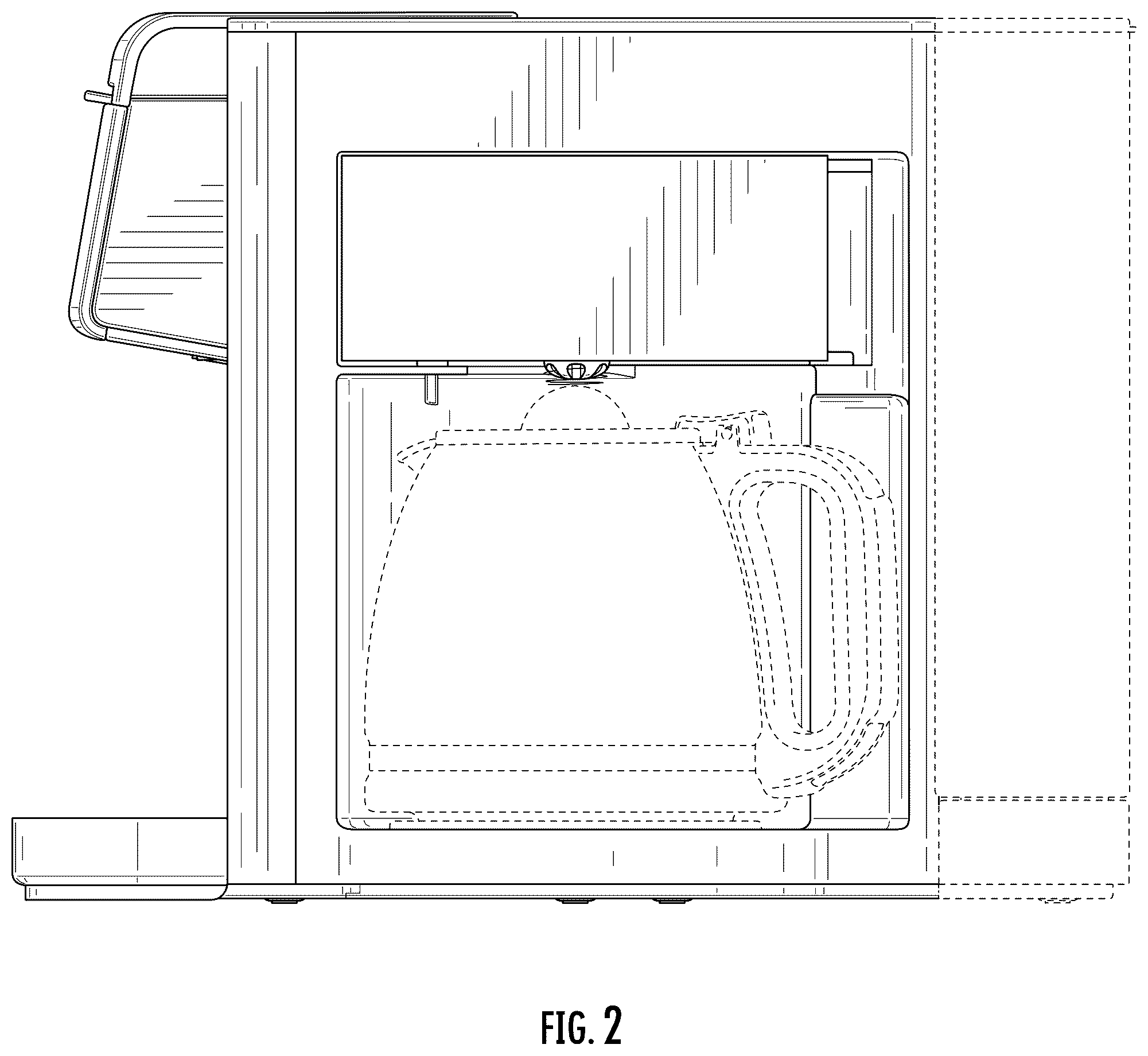Patent USD1076553 Figure 2 – Beverage maker