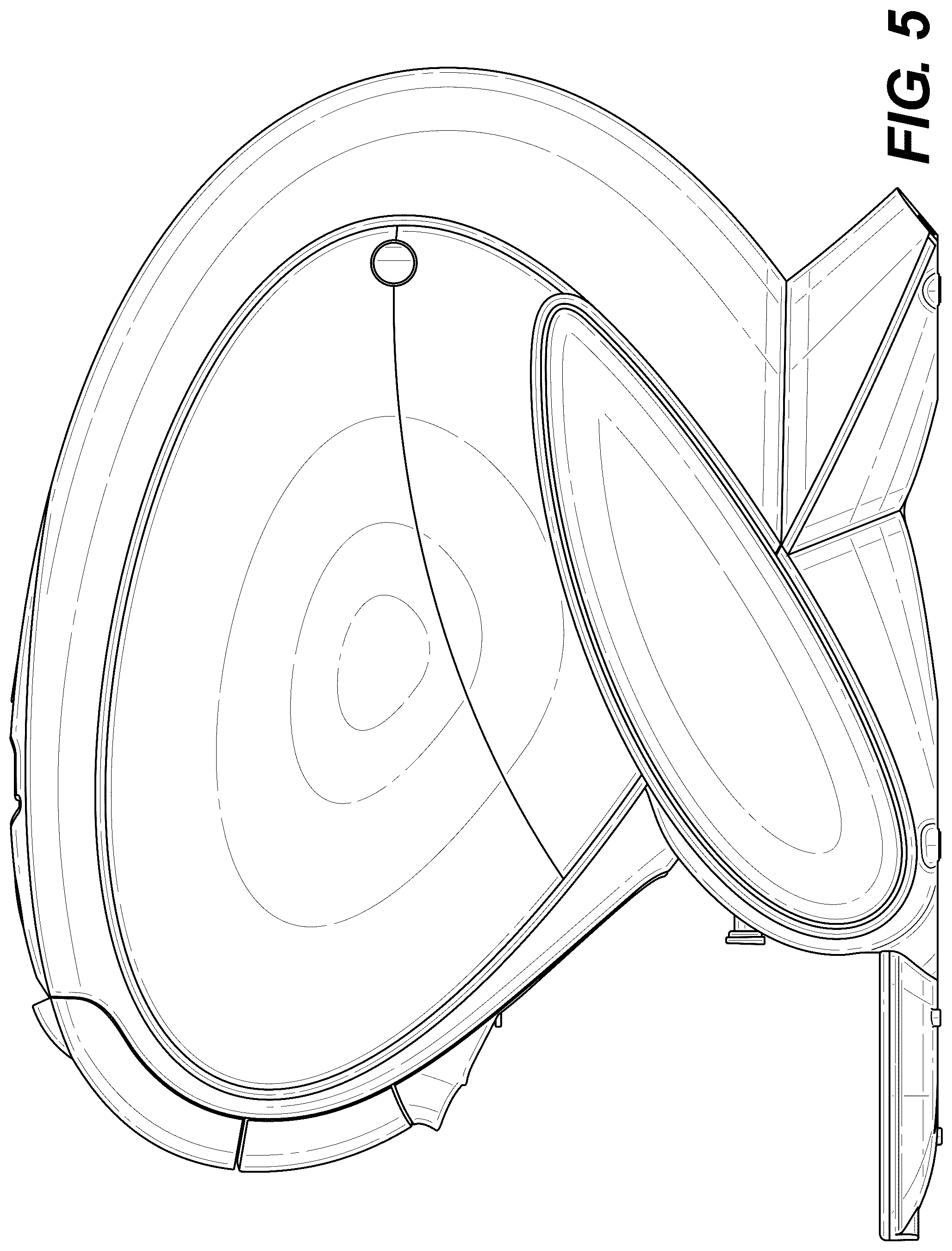 Patent USD1076554 Figure 5 – Machine for preparing beverages