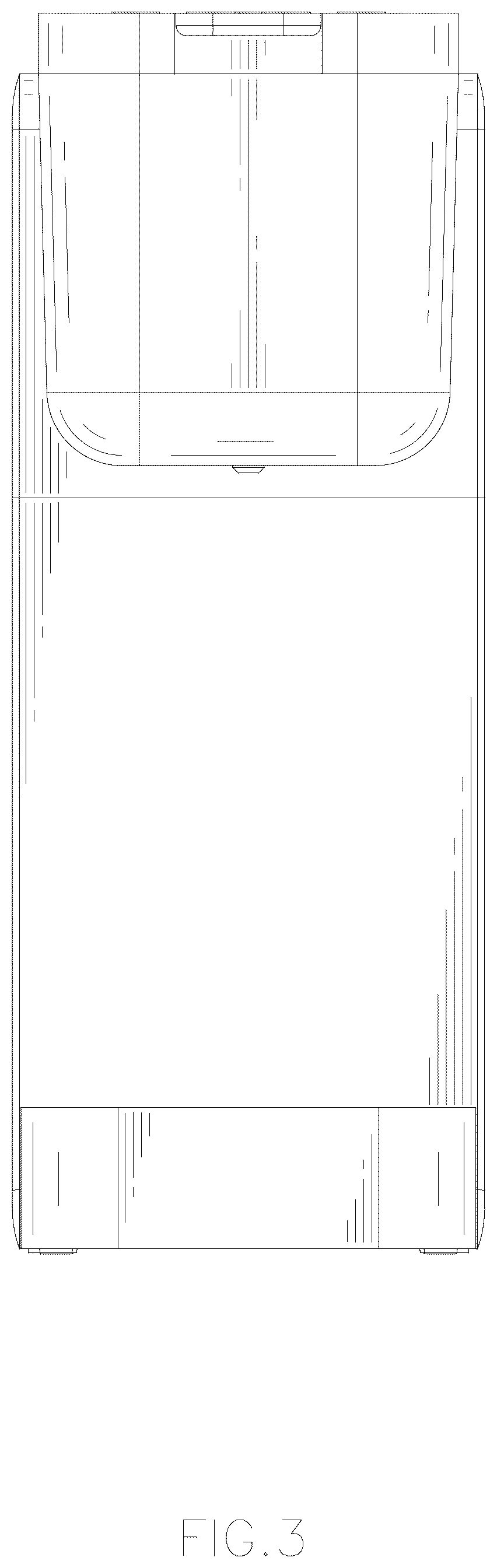 Patent USD1076555 Figure 3 – Coffee machine